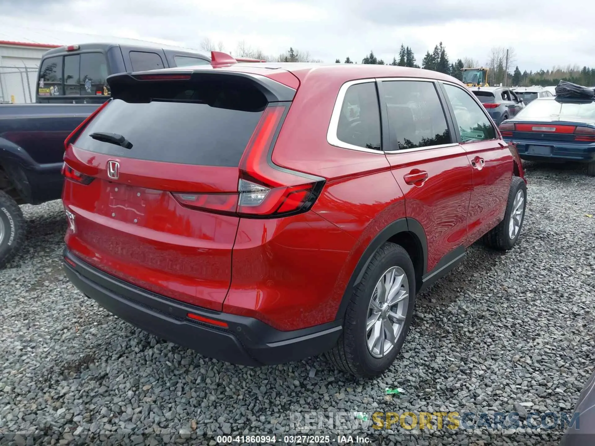 4 fotografías del automóvil dañado 2HKRS4H75PH414494 HONDA CR-V 2023