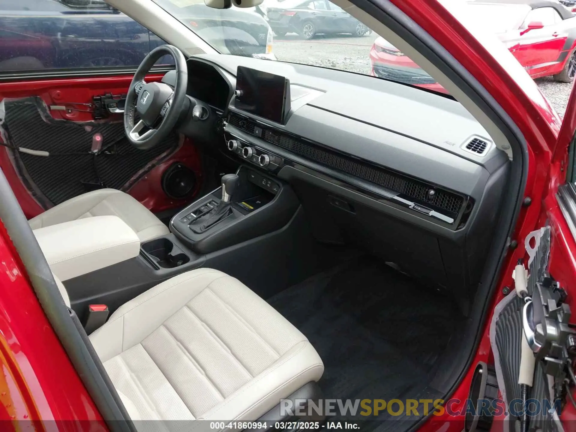 5 fotografías del automóvil dañado 2HKRS4H75PH414494 HONDA CR-V 2023