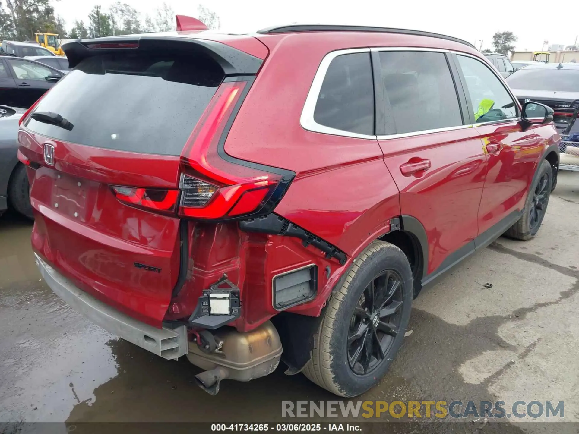 4 fotografías del automóvil dañado 2HKRS5H55PH710622 HONDA CR-V 2023