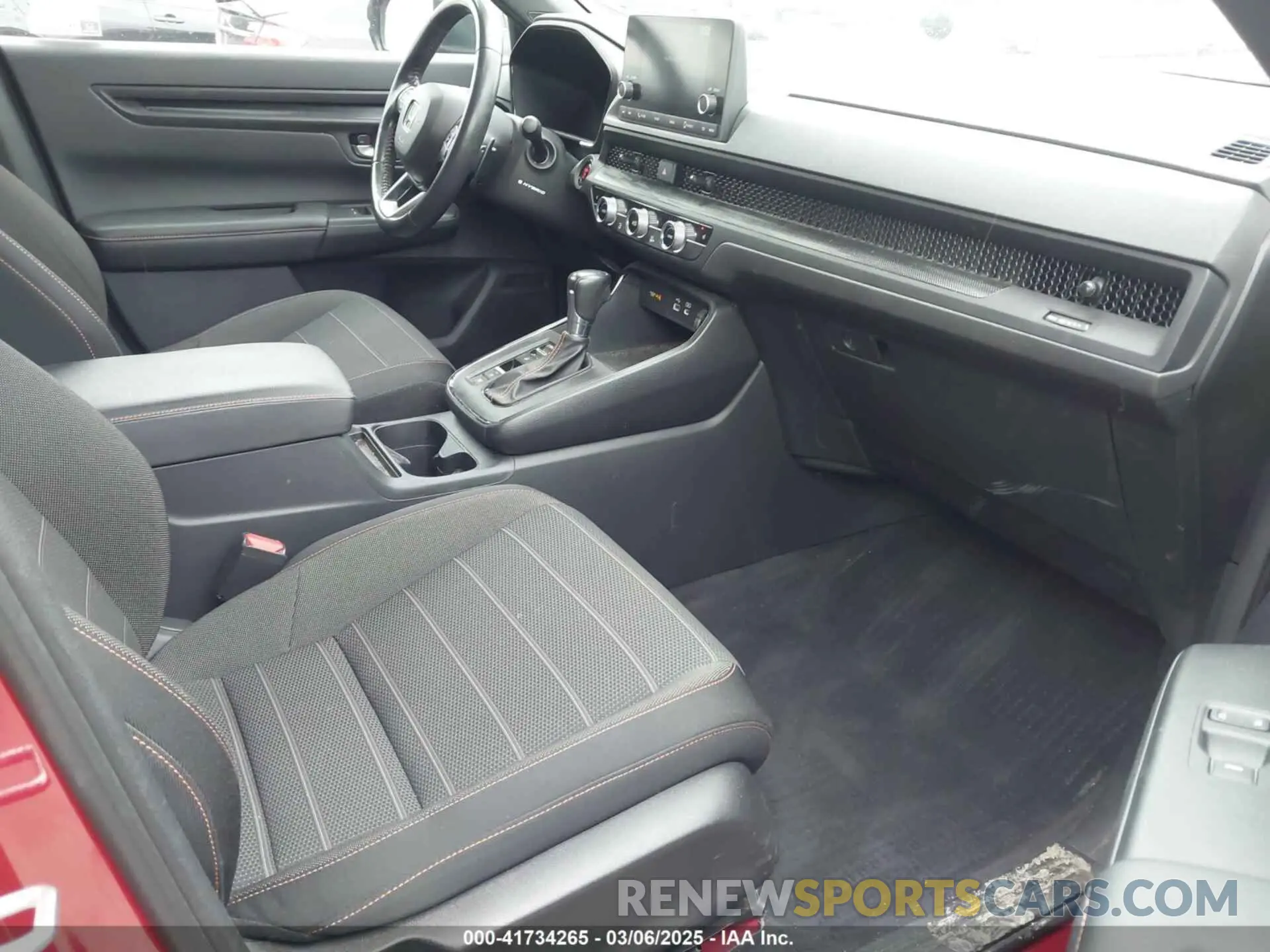 5 fotografías del automóvil dañado 2HKRS5H55PH710622 HONDA CR-V 2023
