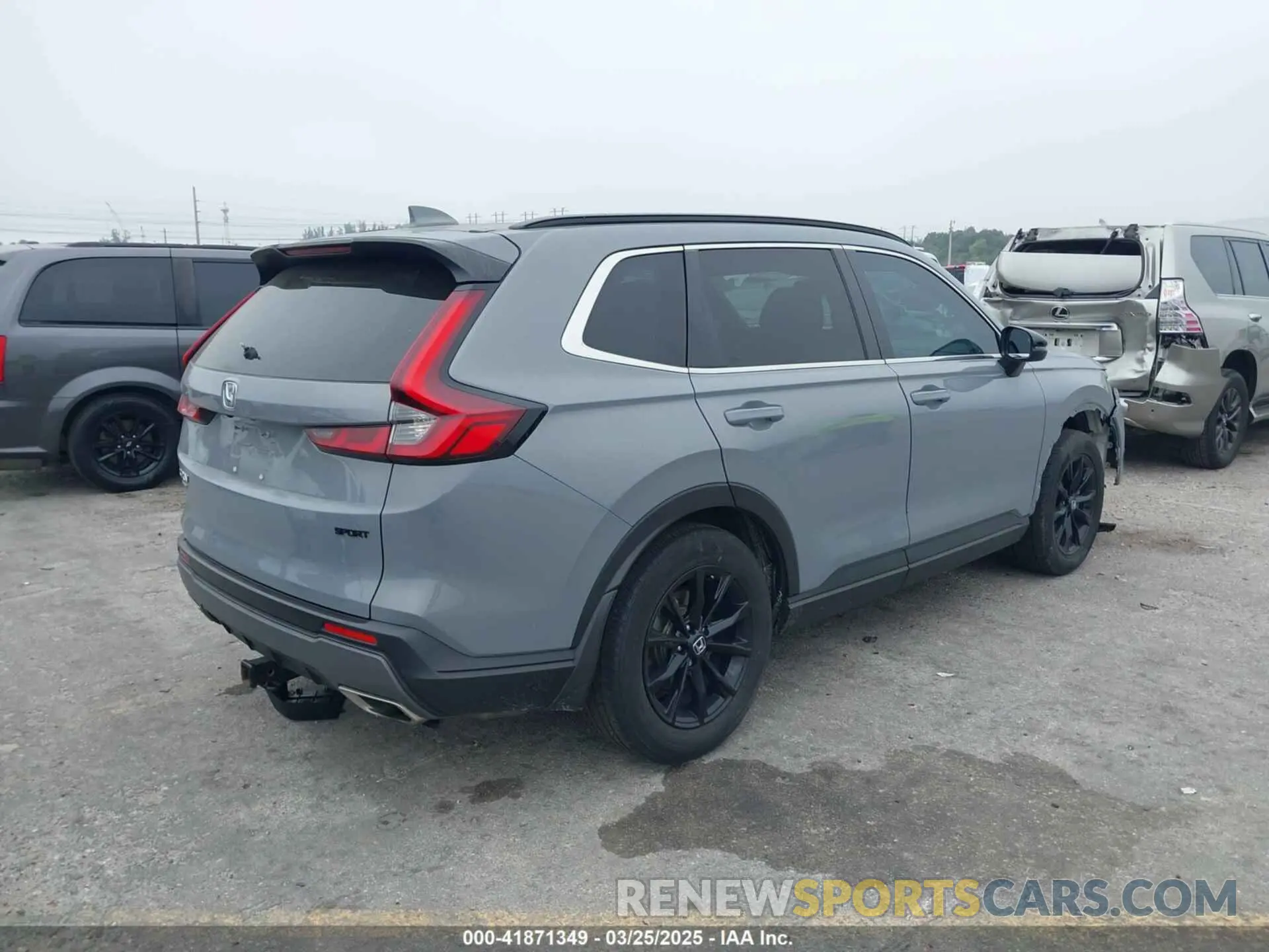 4 fotografías del automóvil dañado 2HKRS5H5XPH703830 HONDA CR-V 2023