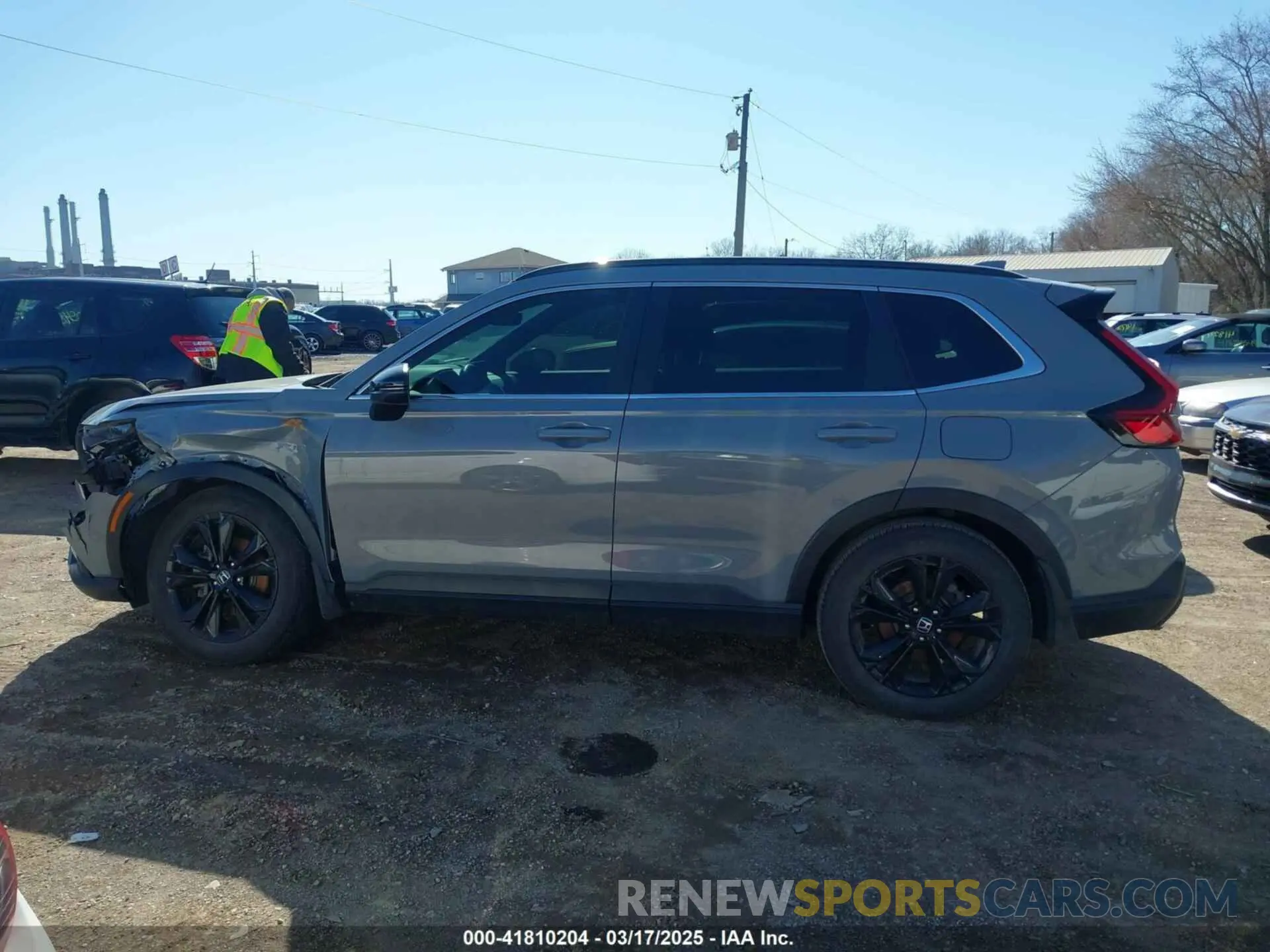 14 fotografías del automóvil dañado 2HKRS6H96PH811113 HONDA CR-V 2023