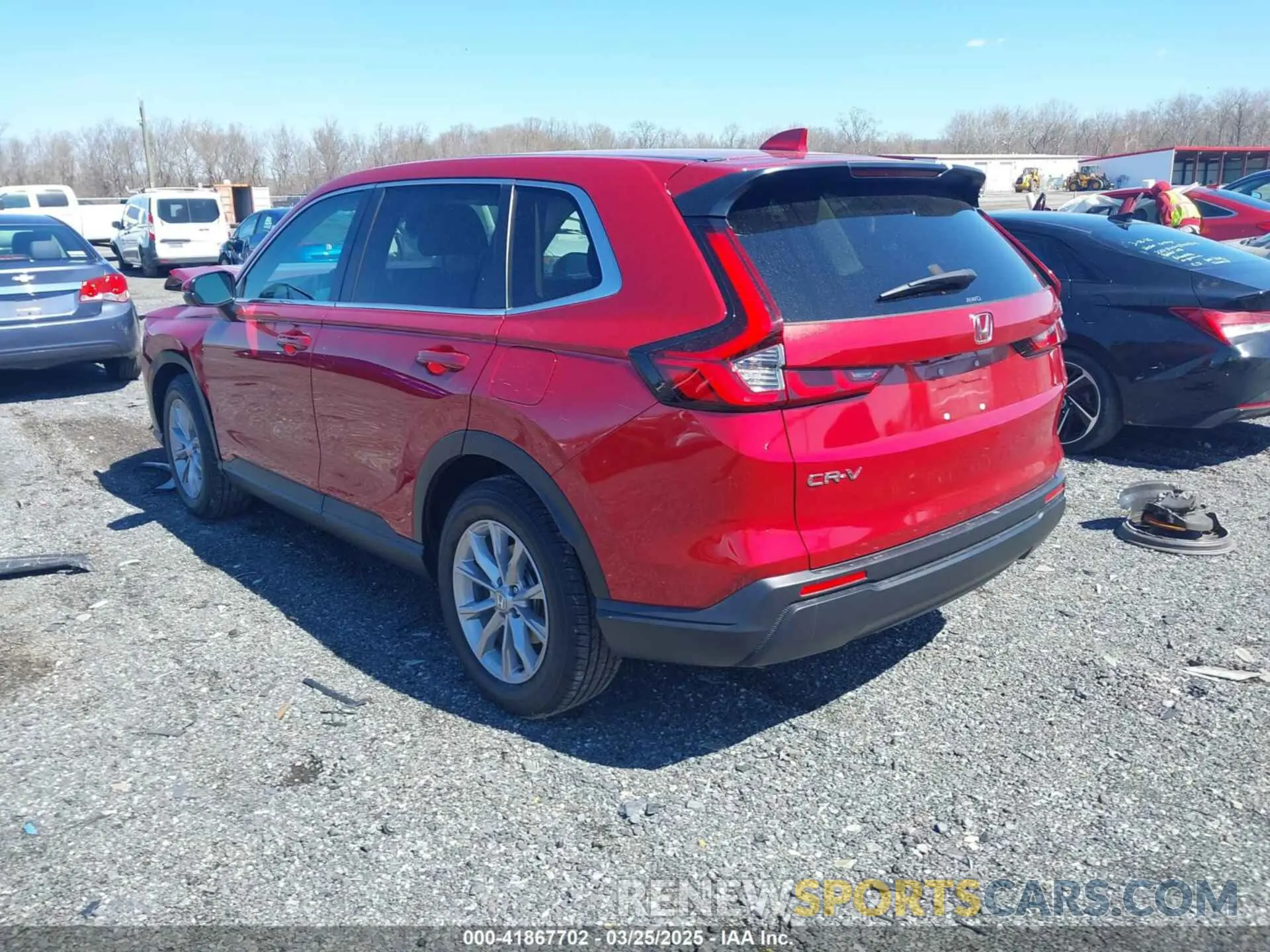 3 fotografías del automóvil dañado 5J6RS4H48PL008902 HONDA CR-V 2023
