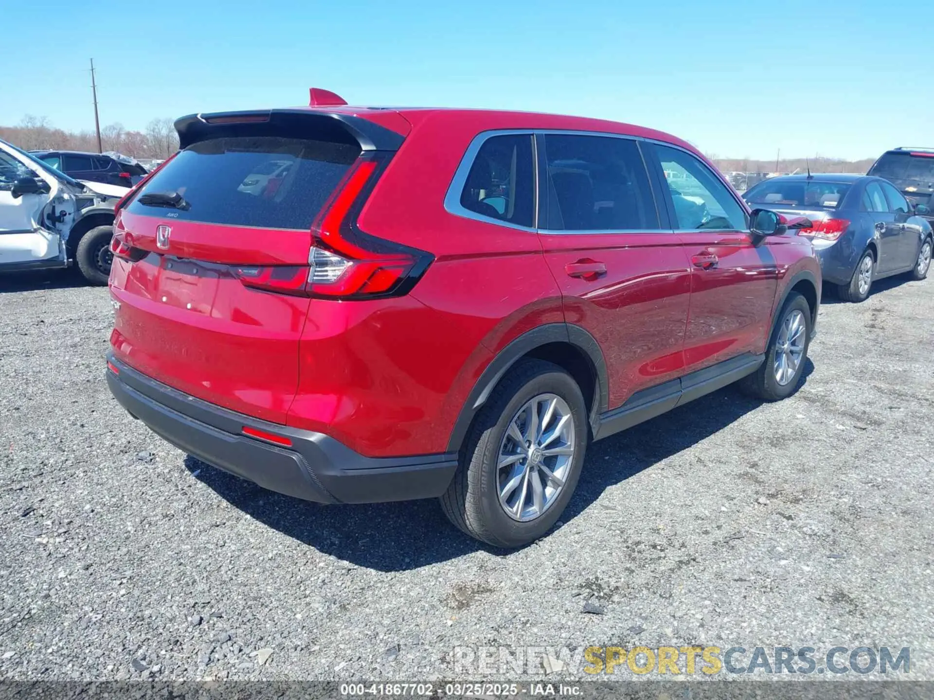 4 fotografías del automóvil dañado 5J6RS4H48PL008902 HONDA CR-V 2023