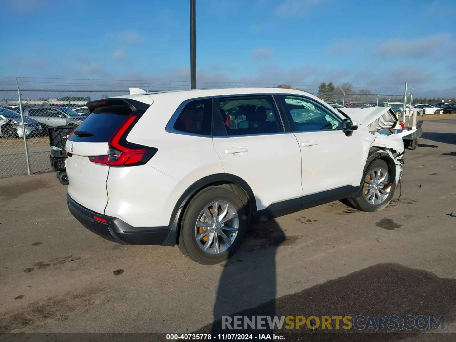 4 fotografías del automóvil dañado 5J6RS4H70PL010539 HONDA CR-V 2023