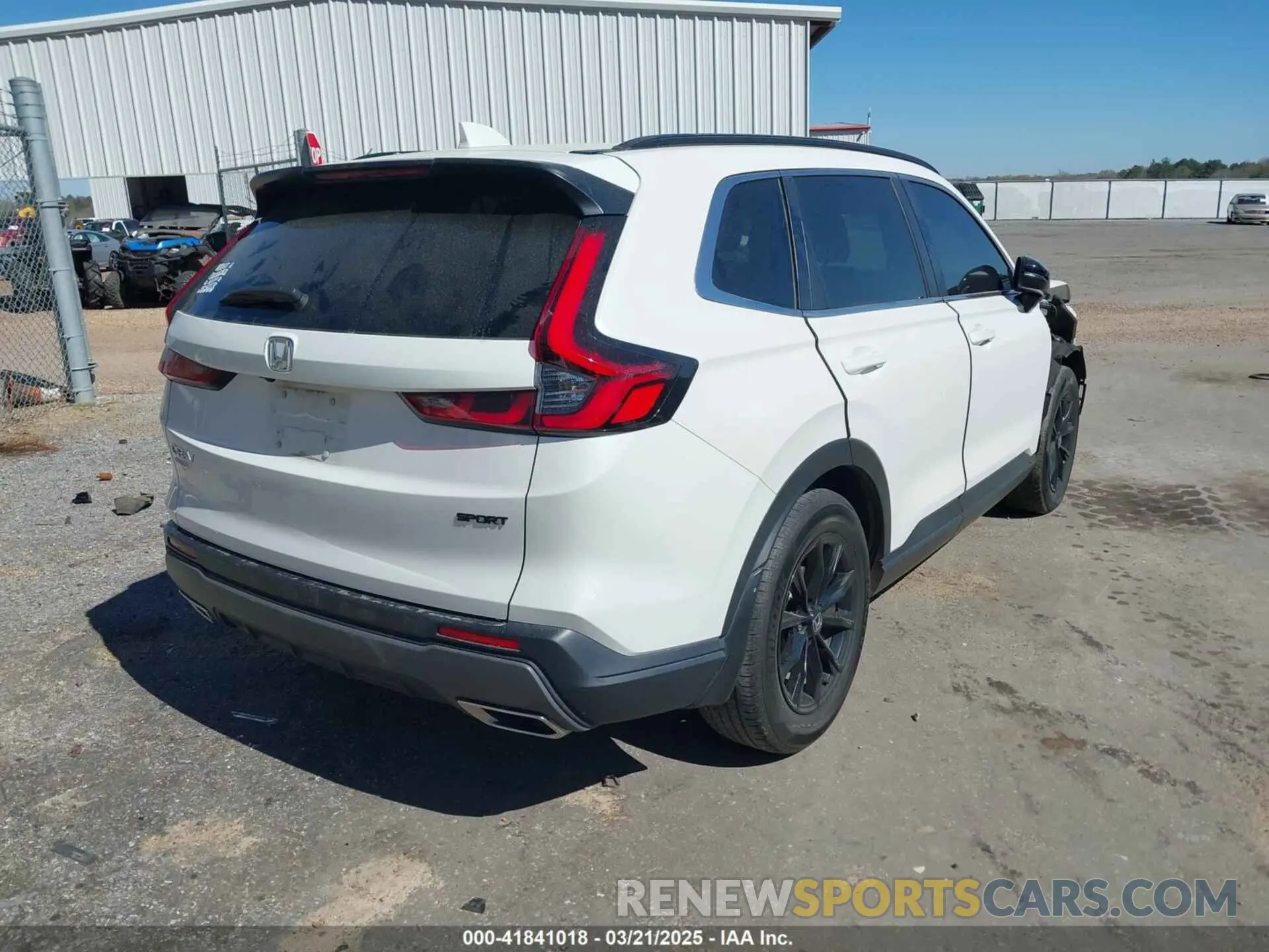 4 fotografías del automóvil dañado 5J6RS5H58PL000121 HONDA CR-V 2023