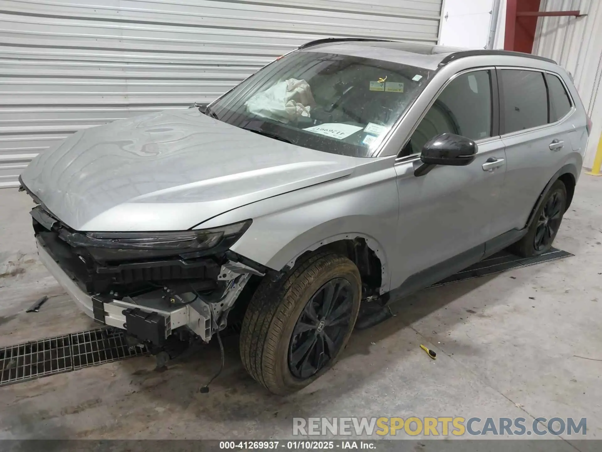 2 fotografías del automóvil dañado 5J6RS6H96PL013684 HONDA CR-V 2023