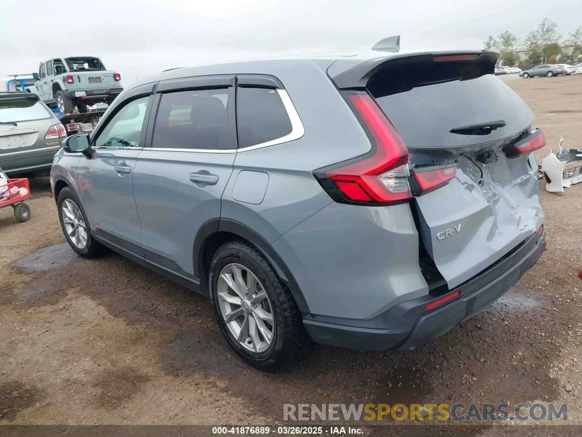 3 fotografías del automóvil dañado 7FARS3H47PE004864 HONDA CR-V 2023