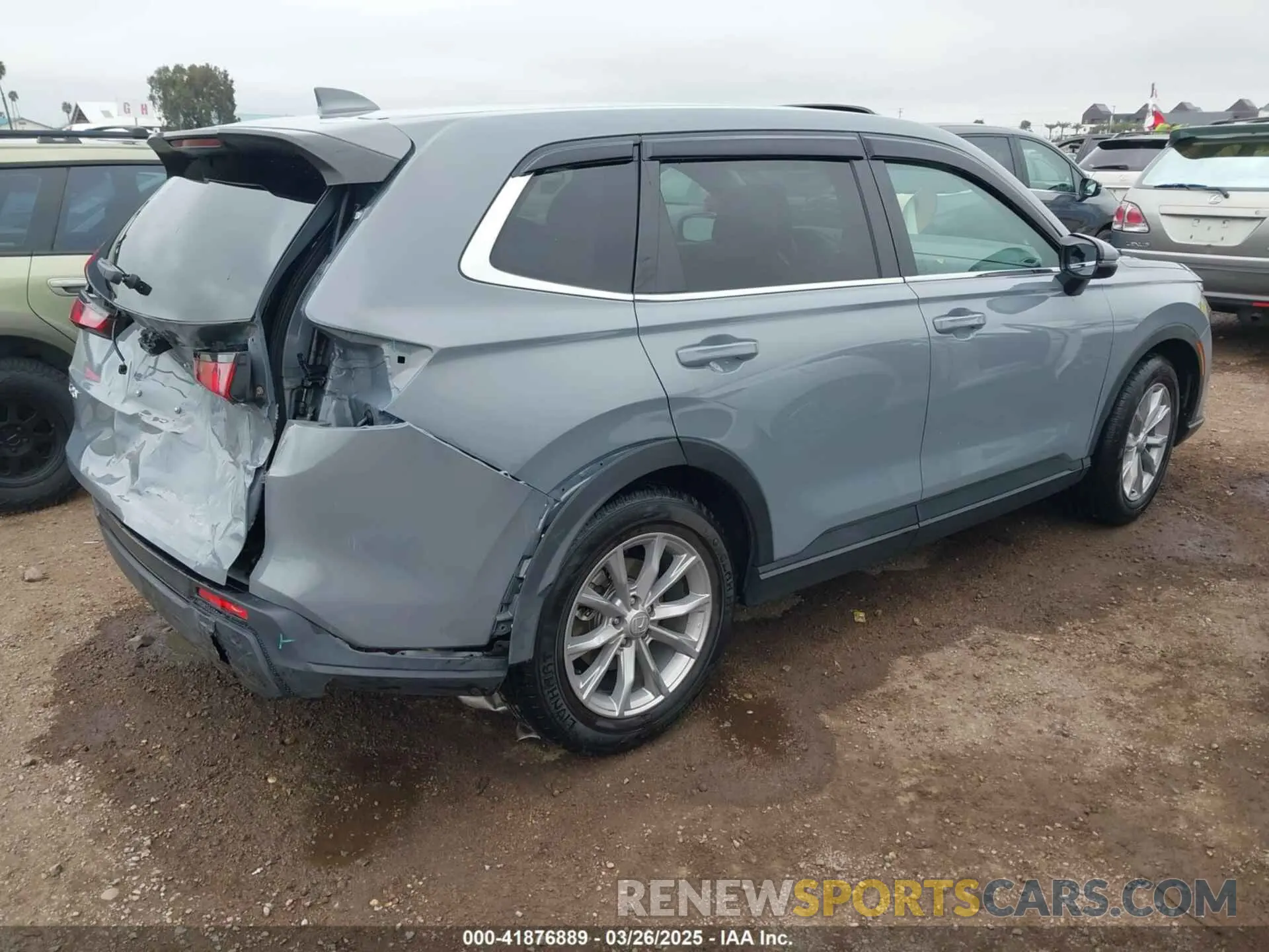 4 fotografías del automóvil dañado 7FARS3H47PE004864 HONDA CR-V 2023