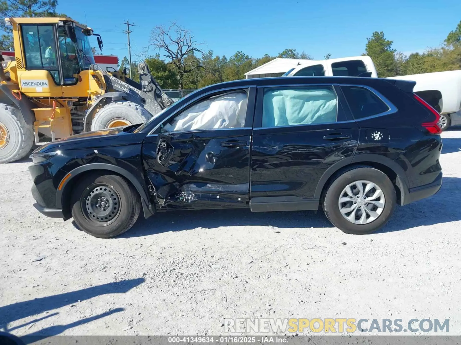 13 fotografías del automóvil dañado 2HKRS3H24RH332323 HONDA CR-V 2024