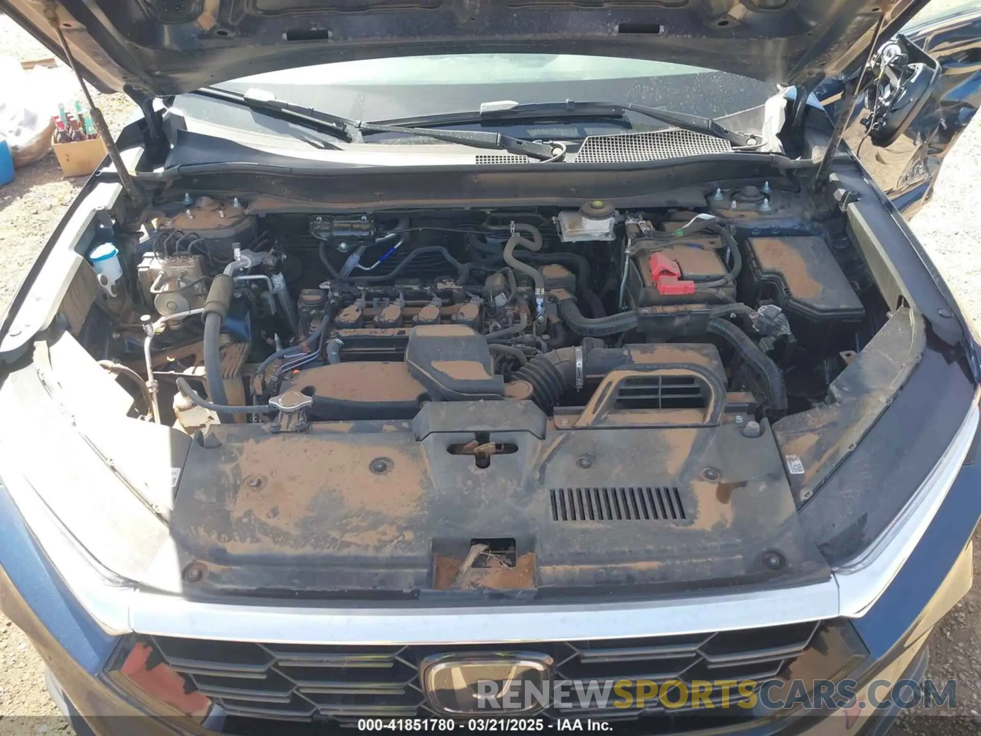 10 fotografías del automóvil dañado 2HKRS3H48RH315056 HONDA CR-V 2024