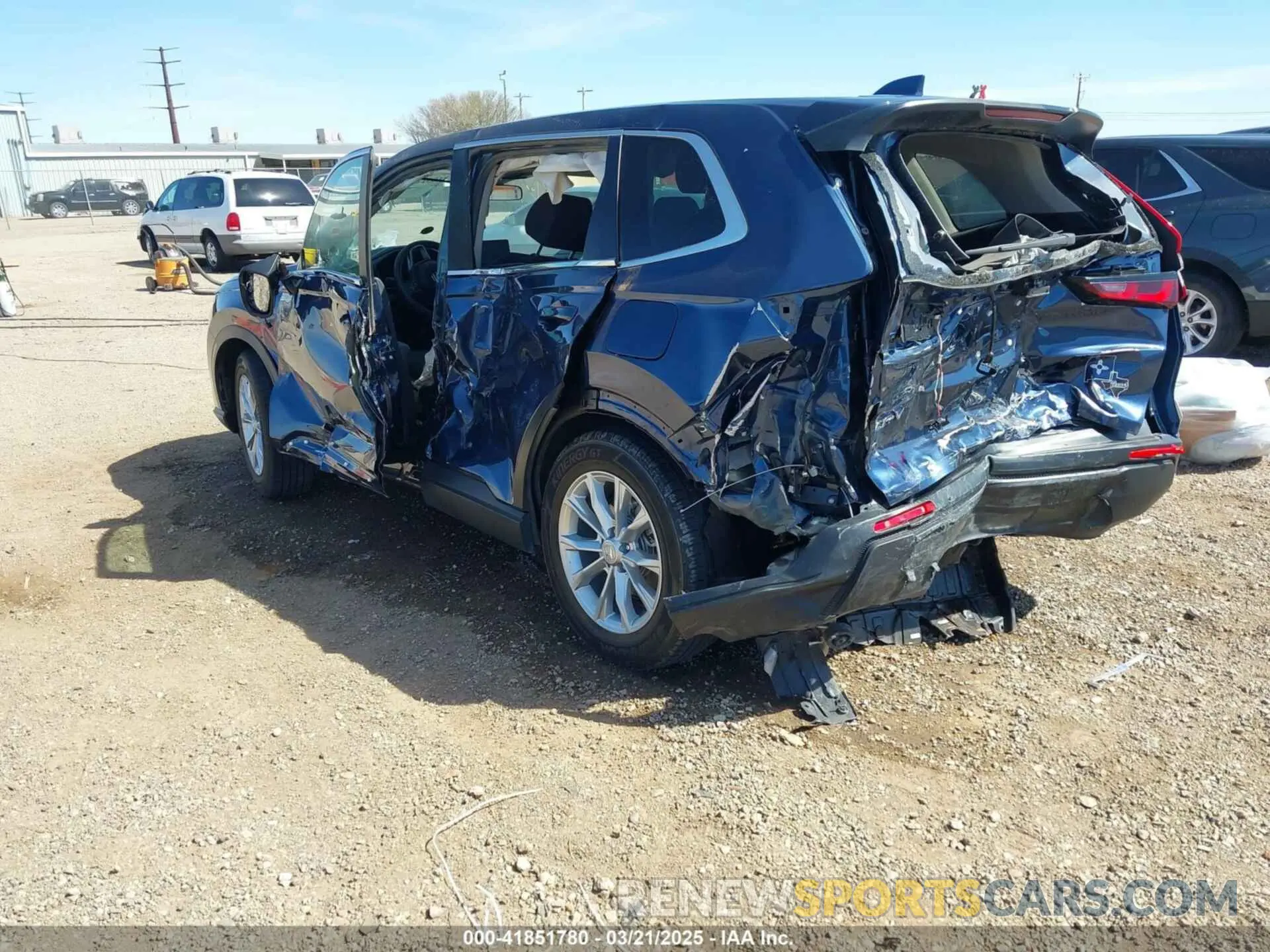 3 fotografías del automóvil dañado 2HKRS3H48RH315056 HONDA CR-V 2024