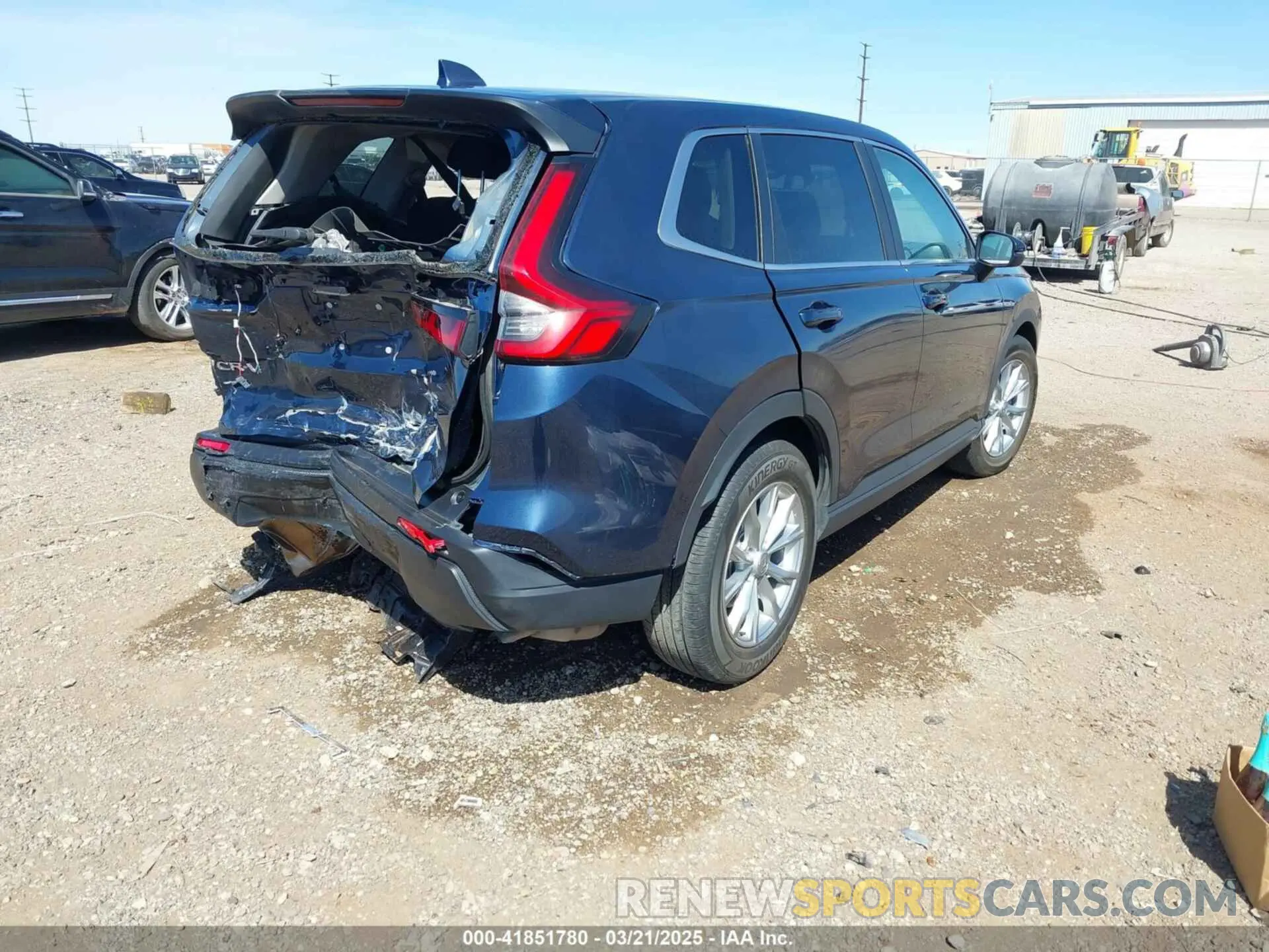 4 fotografías del automóvil dañado 2HKRS3H48RH315056 HONDA CR-V 2024