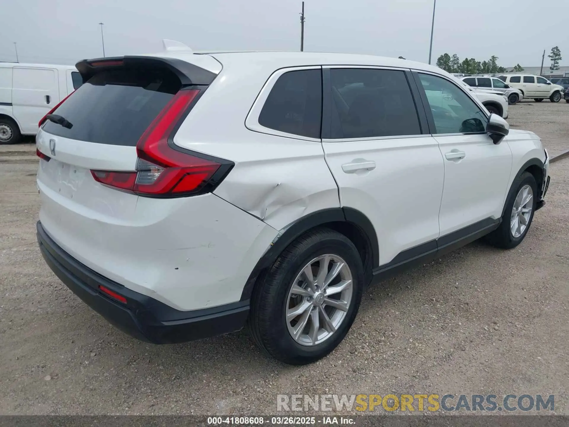 4 fotografías del automóvil dañado 2HKRS3H70RH320522 HONDA CR-V 2024