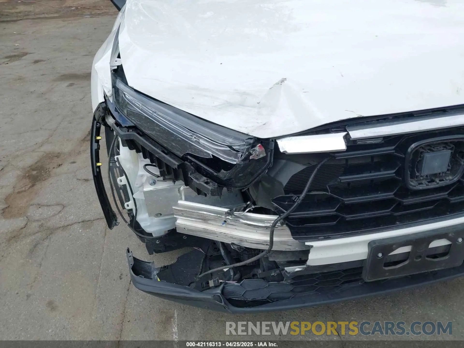 6 fotografías del automóvil dañado 2HKRS3H72RH311627 HONDA CR-V 2024