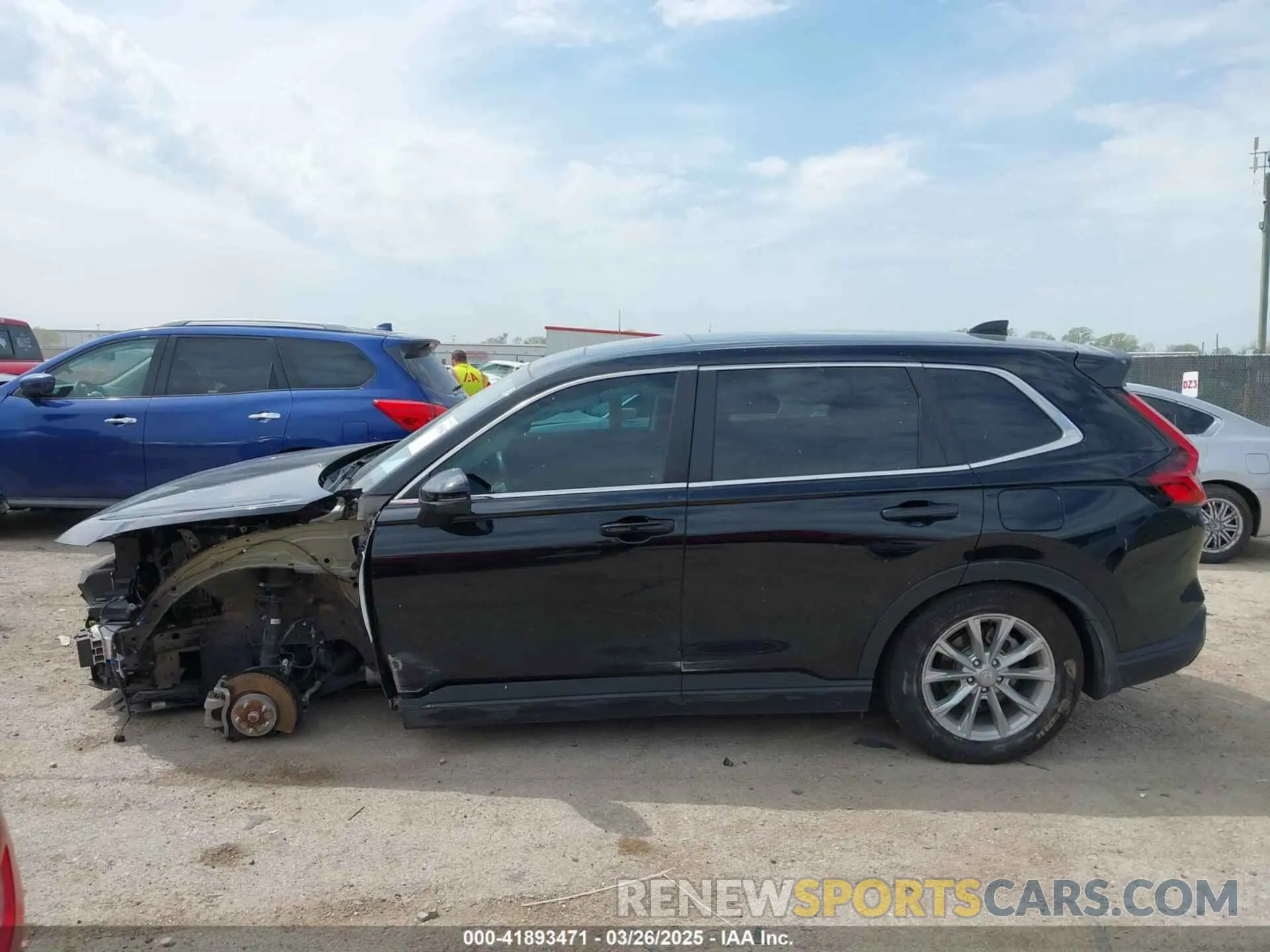 15 fotografías del automóvil dañado 2HKRS3H72RH312521 HONDA CR-V 2024