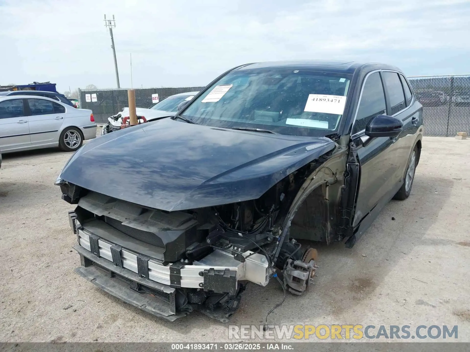 2 fotografías del automóvil dañado 2HKRS3H72RH312521 HONDA CR-V 2024