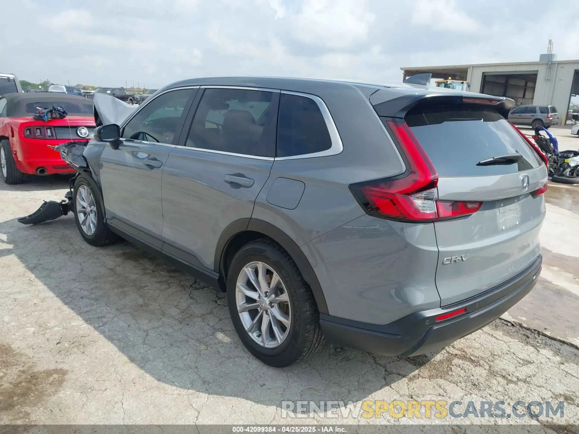 3 fotografías del automóvil dañado 2HKRS3H74RH318160 HONDA CR-V 2024