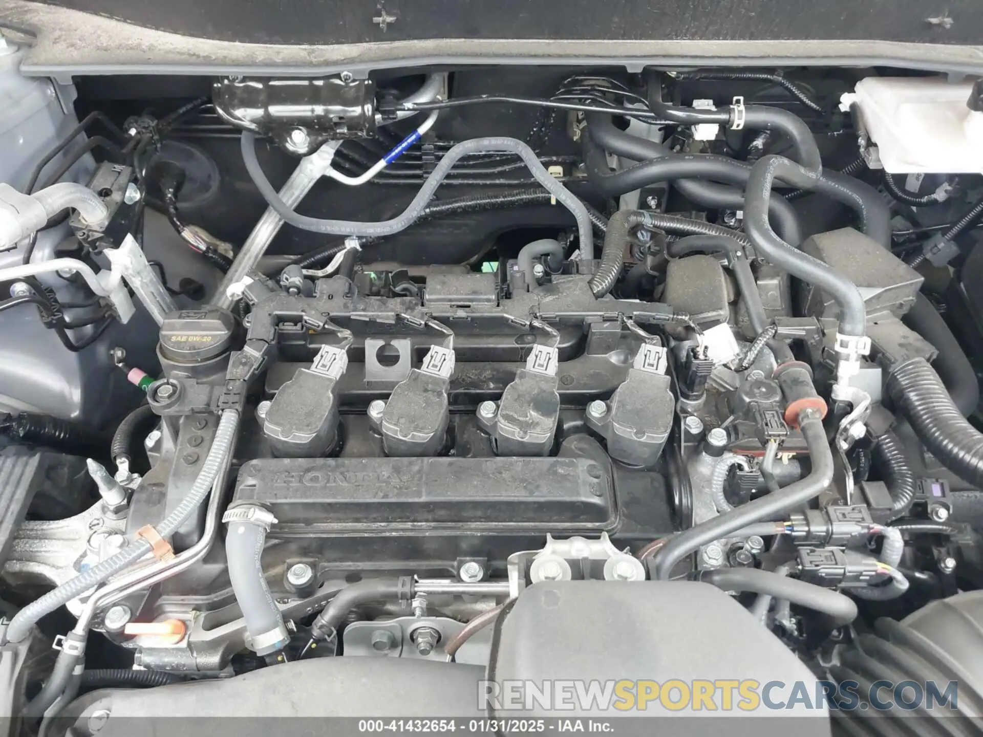10 fotografías del automóvil dañado 2HKRS3H78RH321157 HONDA CR-V 2024