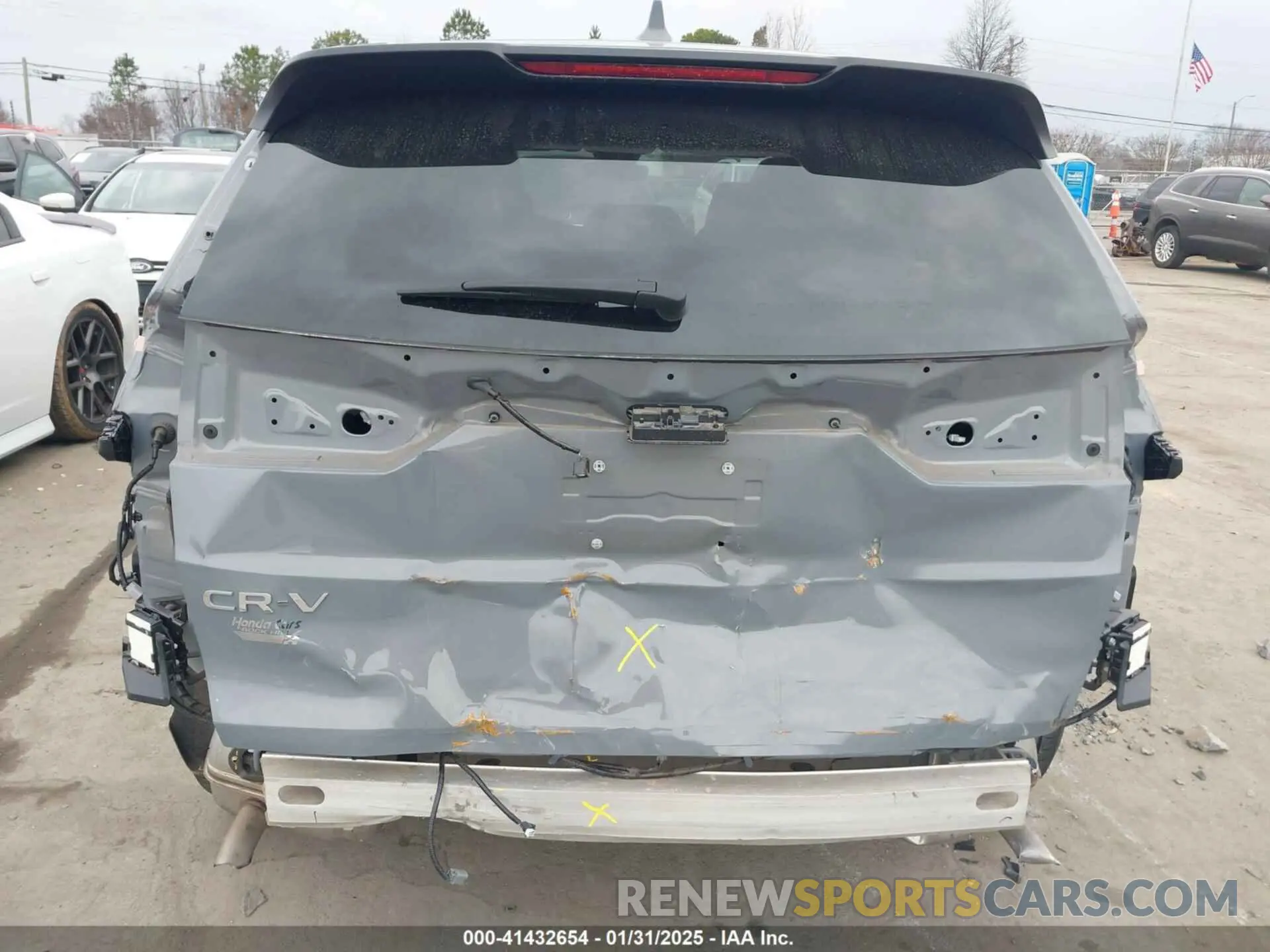 16 fotografías del automóvil dañado 2HKRS3H78RH321157 HONDA CR-V 2024