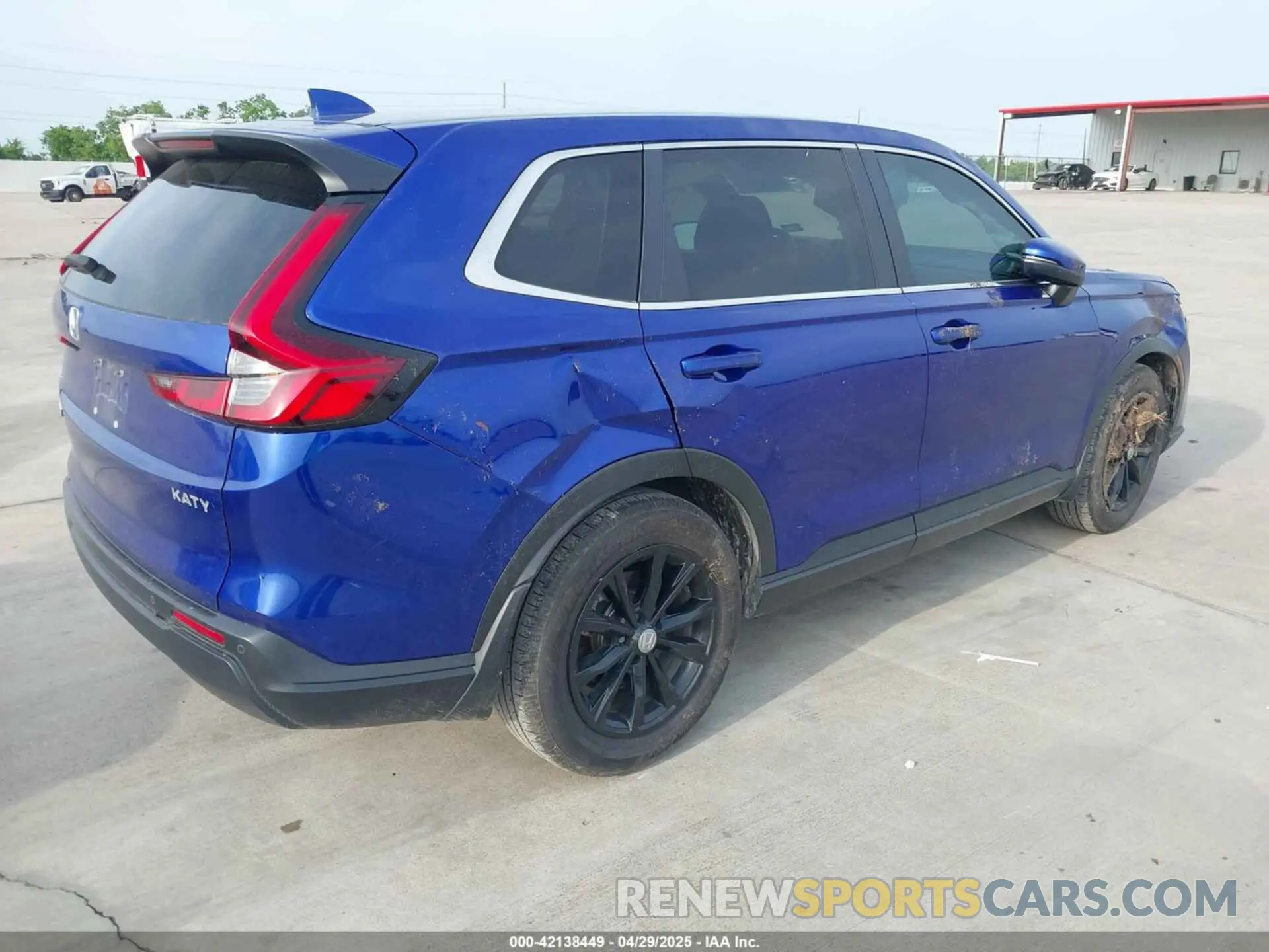4 fotografías del automóvil dañado 2HKRS3H78RH329307 HONDA CR-V 2024