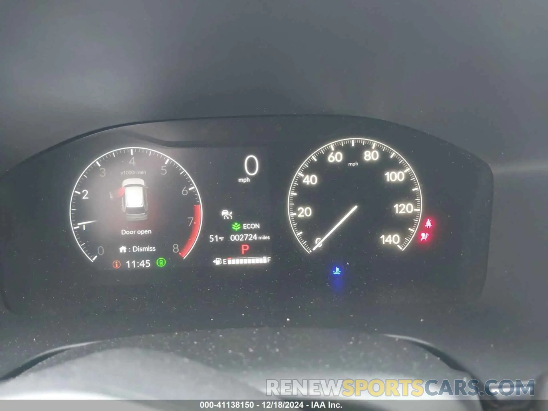 7 fotografías del automóvil dañado 2HKRS4H20RH456806 HONDA CR-V 2024
