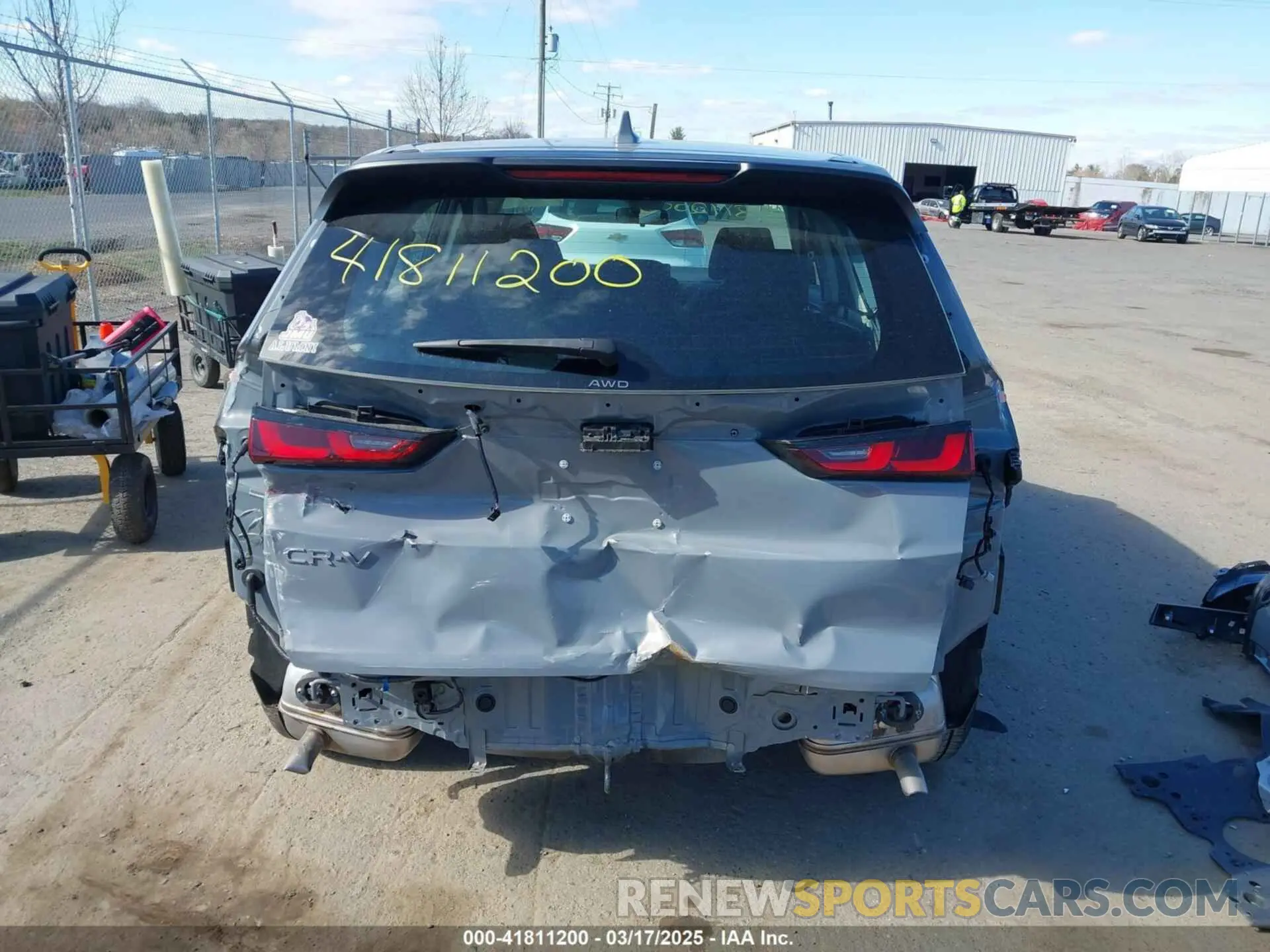 17 fotografías del automóvil dañado 2HKRS4H22RH420826 HONDA CR-V 2024