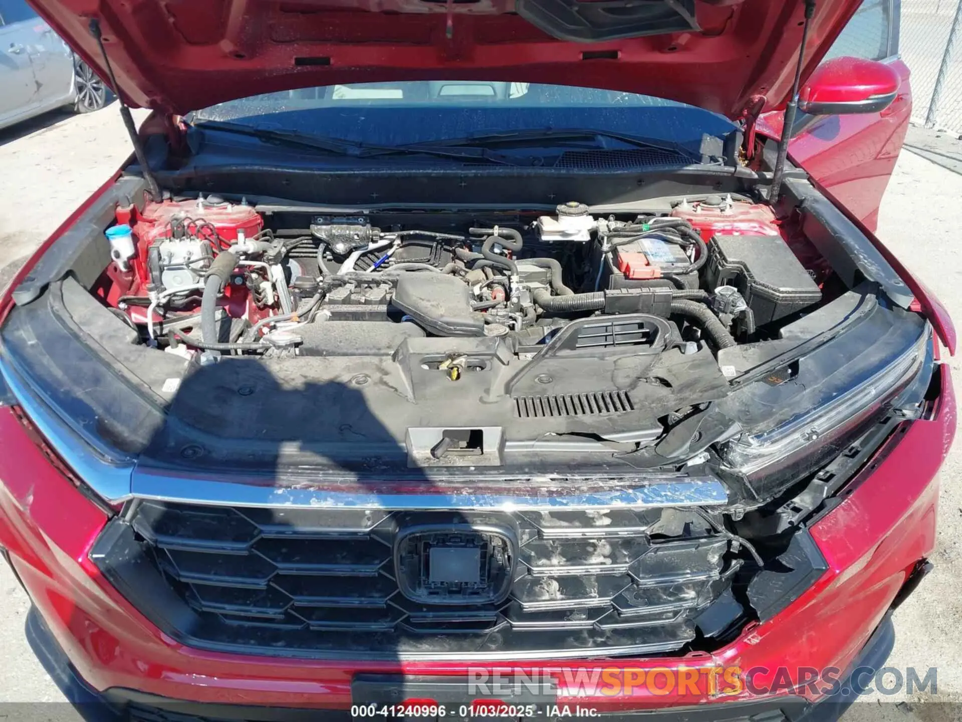 10 fotografías del automóvil dañado 2HKRS4H27RH402791 HONDA CR-V 2024