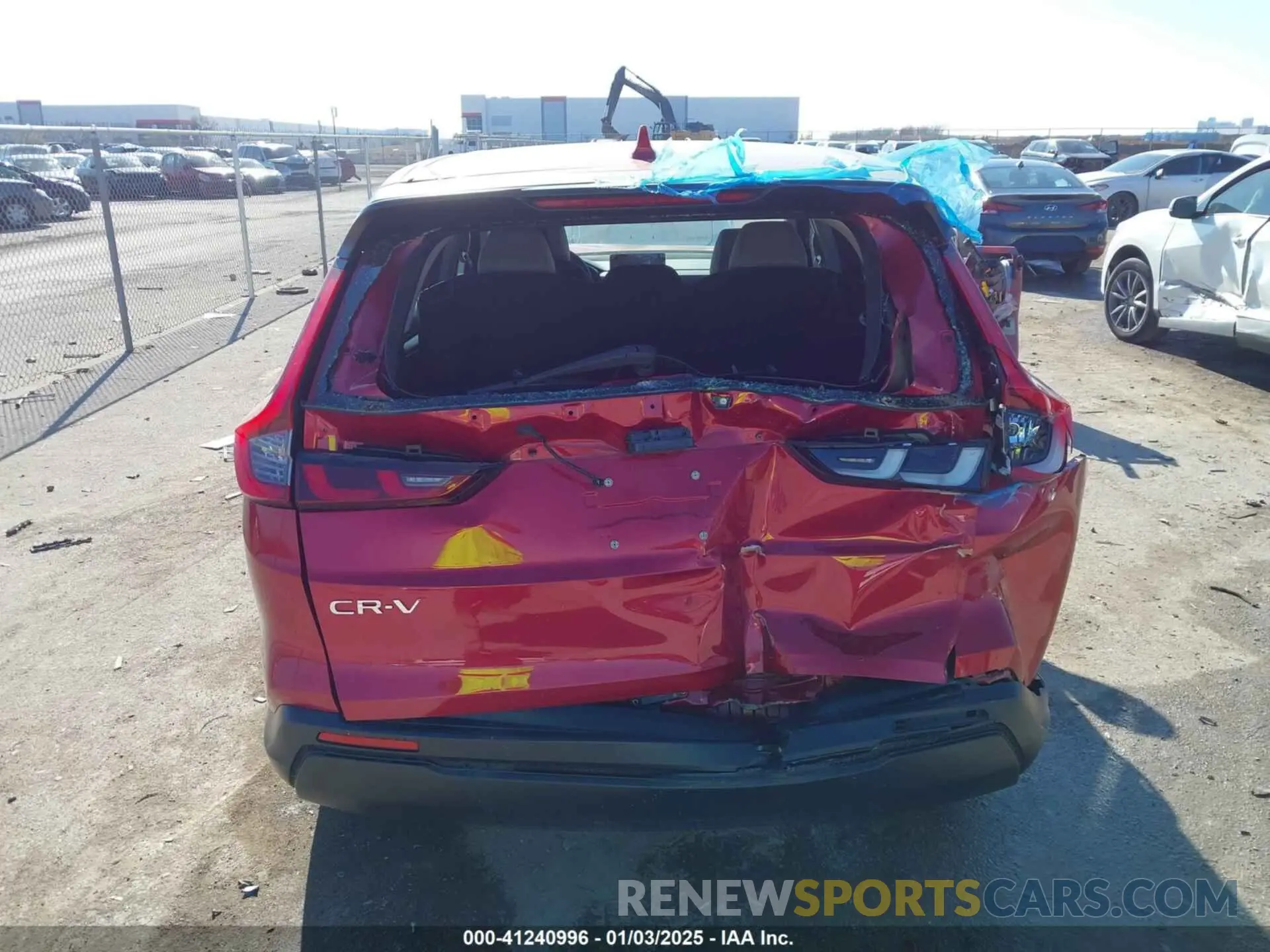 16 fotografías del automóvil dañado 2HKRS4H27RH402791 HONDA CR-V 2024
