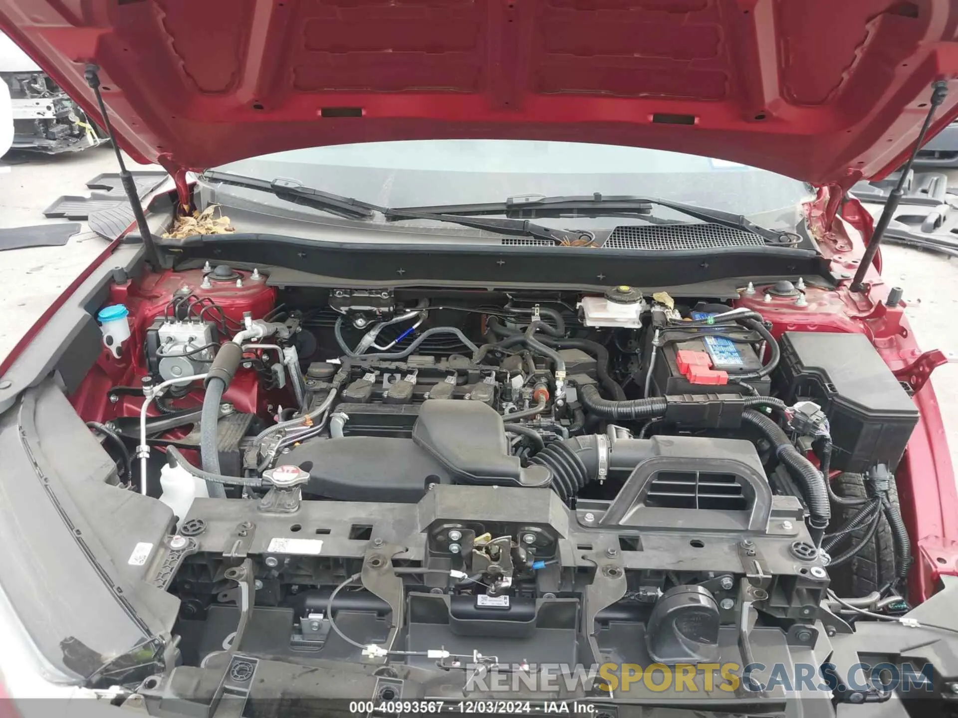 10 fotografías del automóvil dañado 2HKRS4H41RH438235 HONDA CR-V 2024