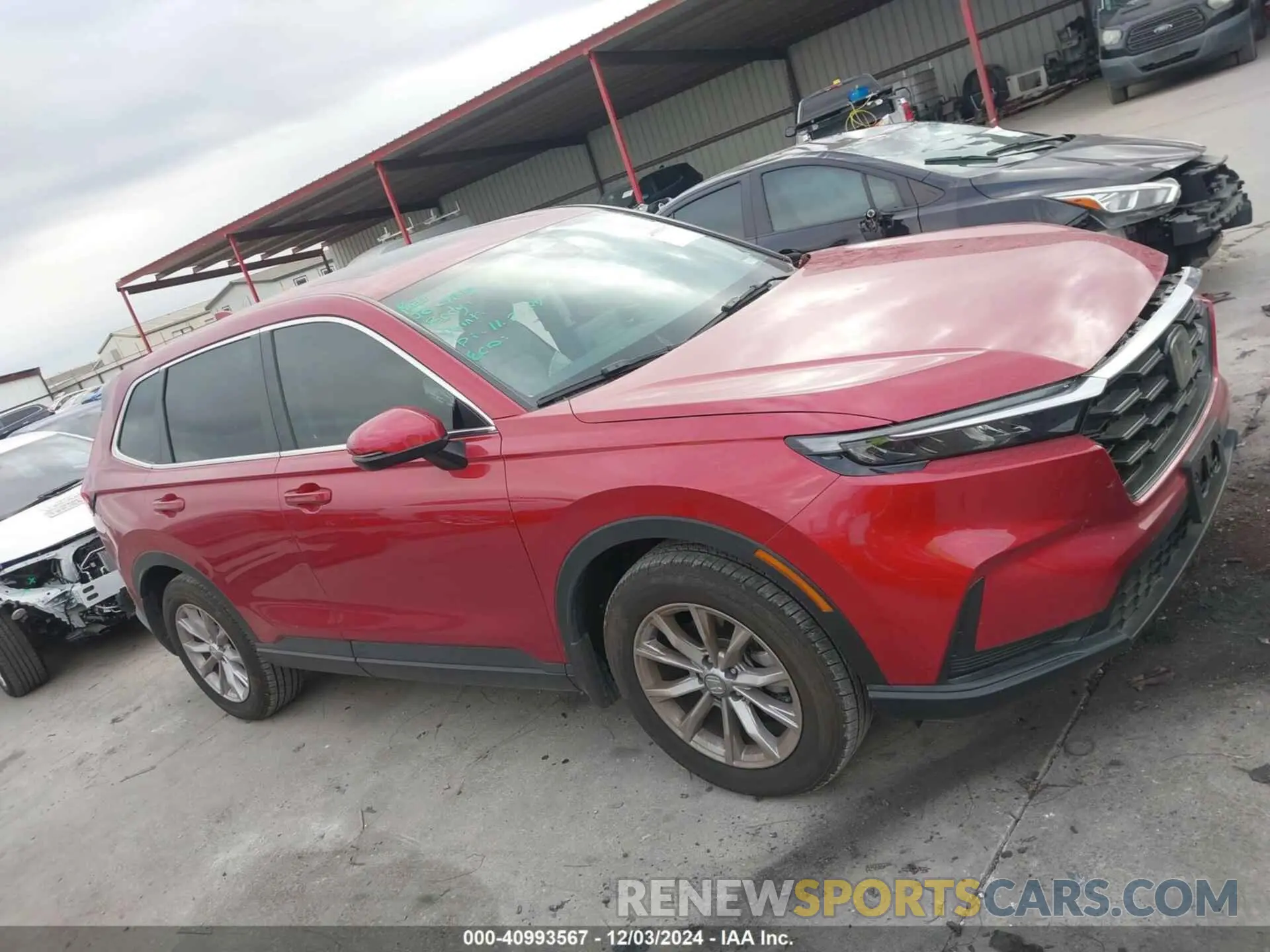 14 fotografías del automóvil dañado 2HKRS4H41RH438235 HONDA CR-V 2024
