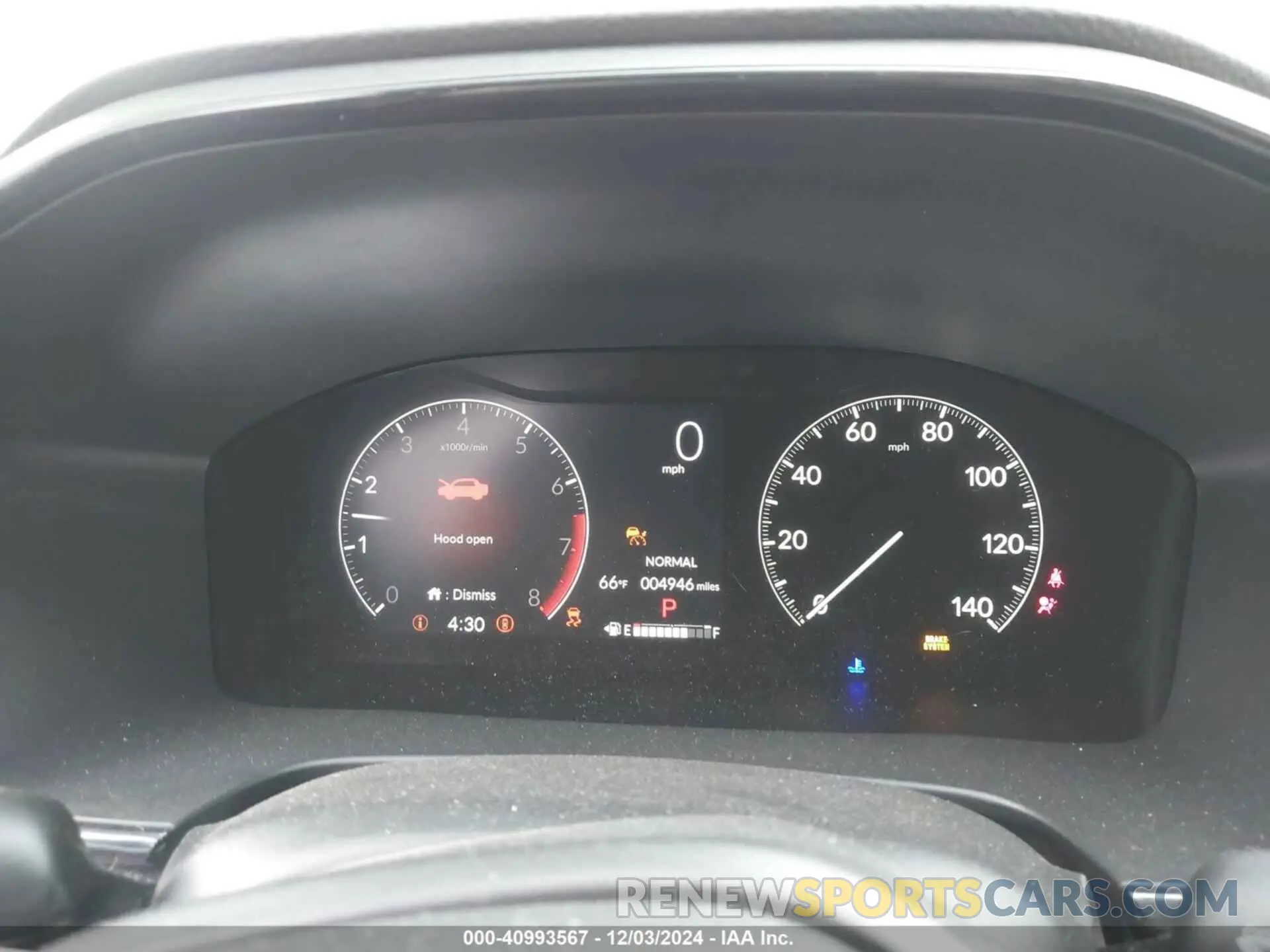 7 fotografías del automóvil dañado 2HKRS4H41RH438235 HONDA CR-V 2024