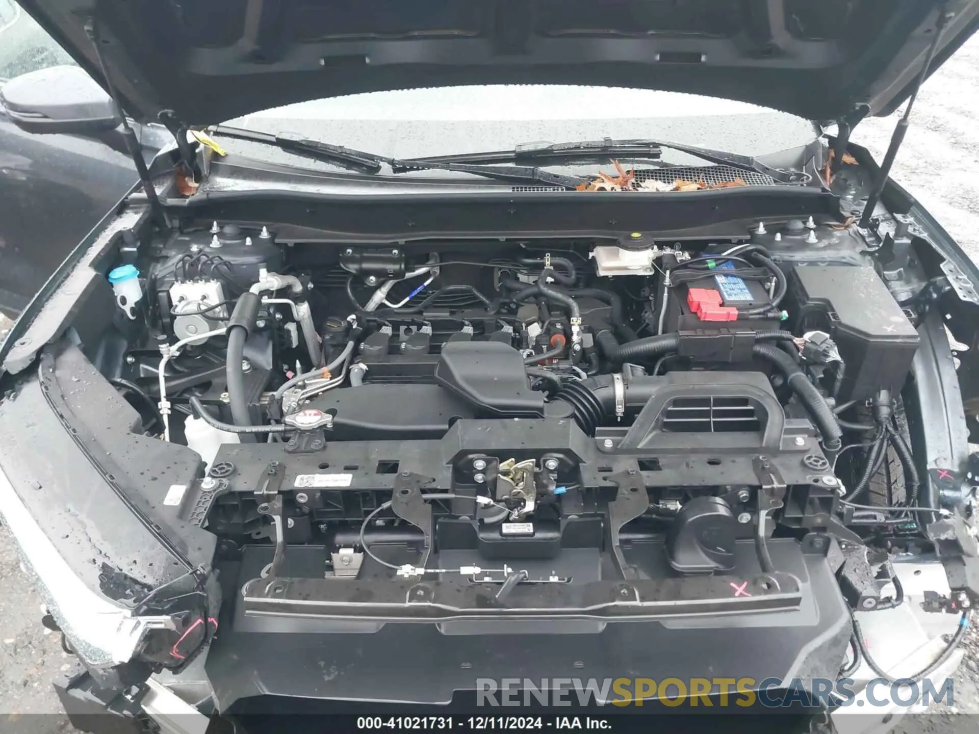 10 fotografías del automóvil dañado 2HKRS4H41RH472093 HONDA CR-V 2024