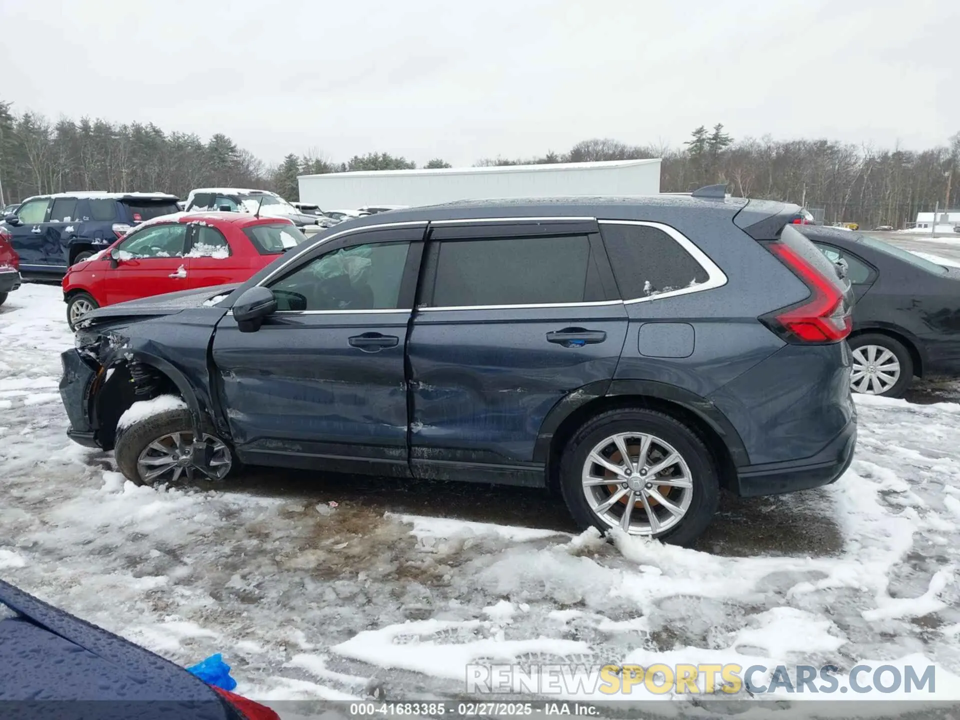 13 fotografías del automóvil dañado 2HKRS4H41RH479643 HONDA CR-V 2024