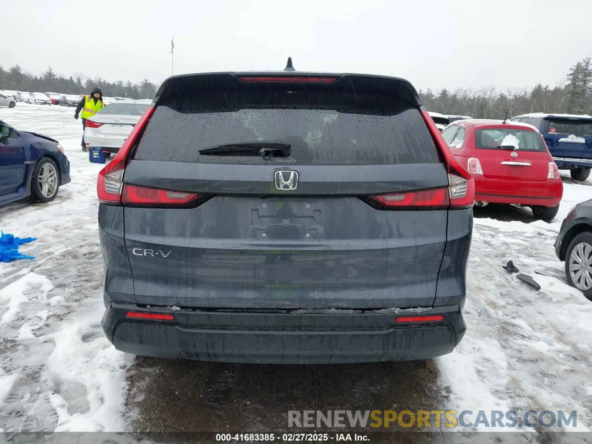 15 fotografías del automóvil dañado 2HKRS4H41RH479643 HONDA CR-V 2024