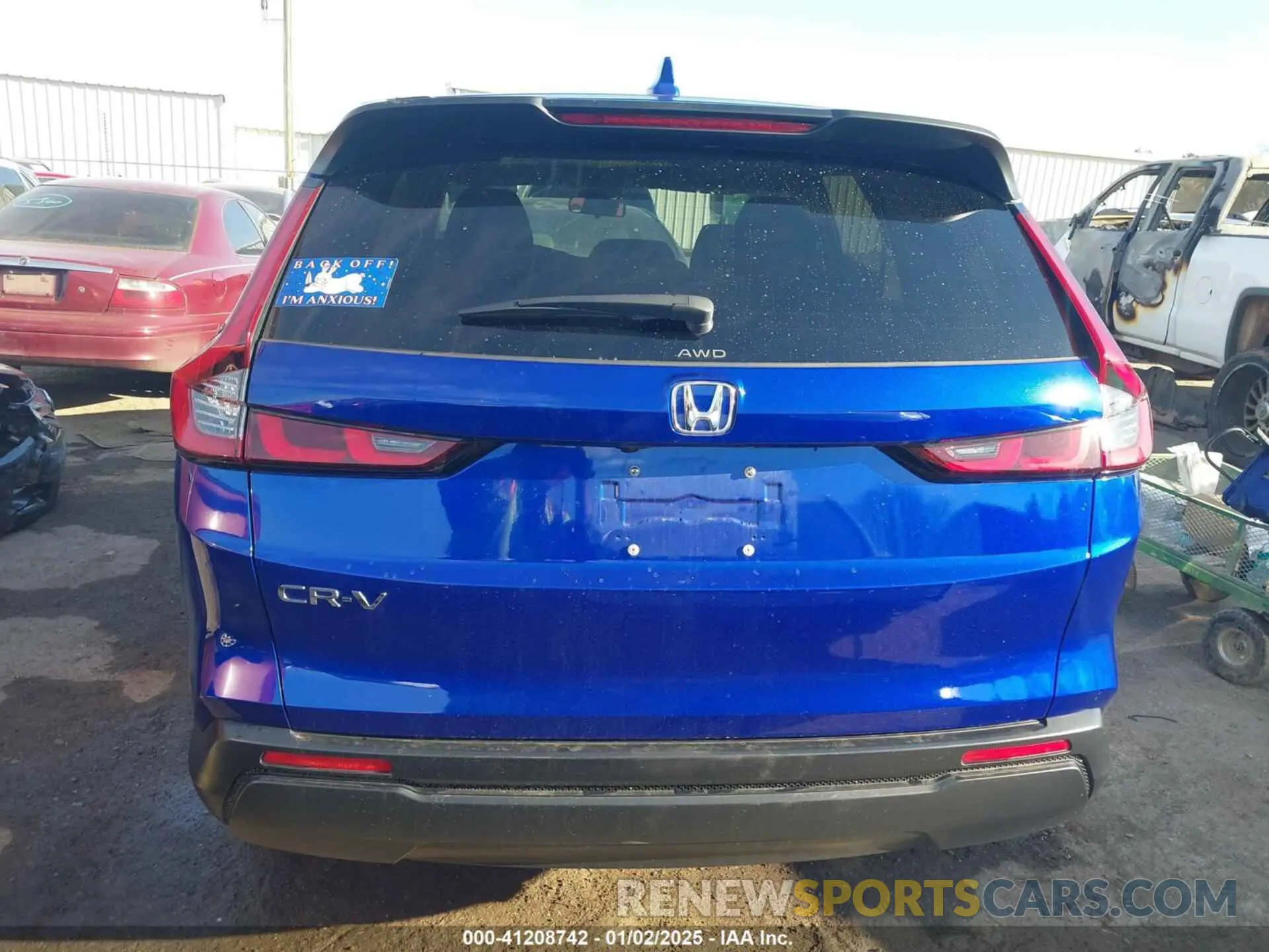 16 fotografías del automóvil dañado 2HKRS4H42RH459398 HONDA CR-V 2024