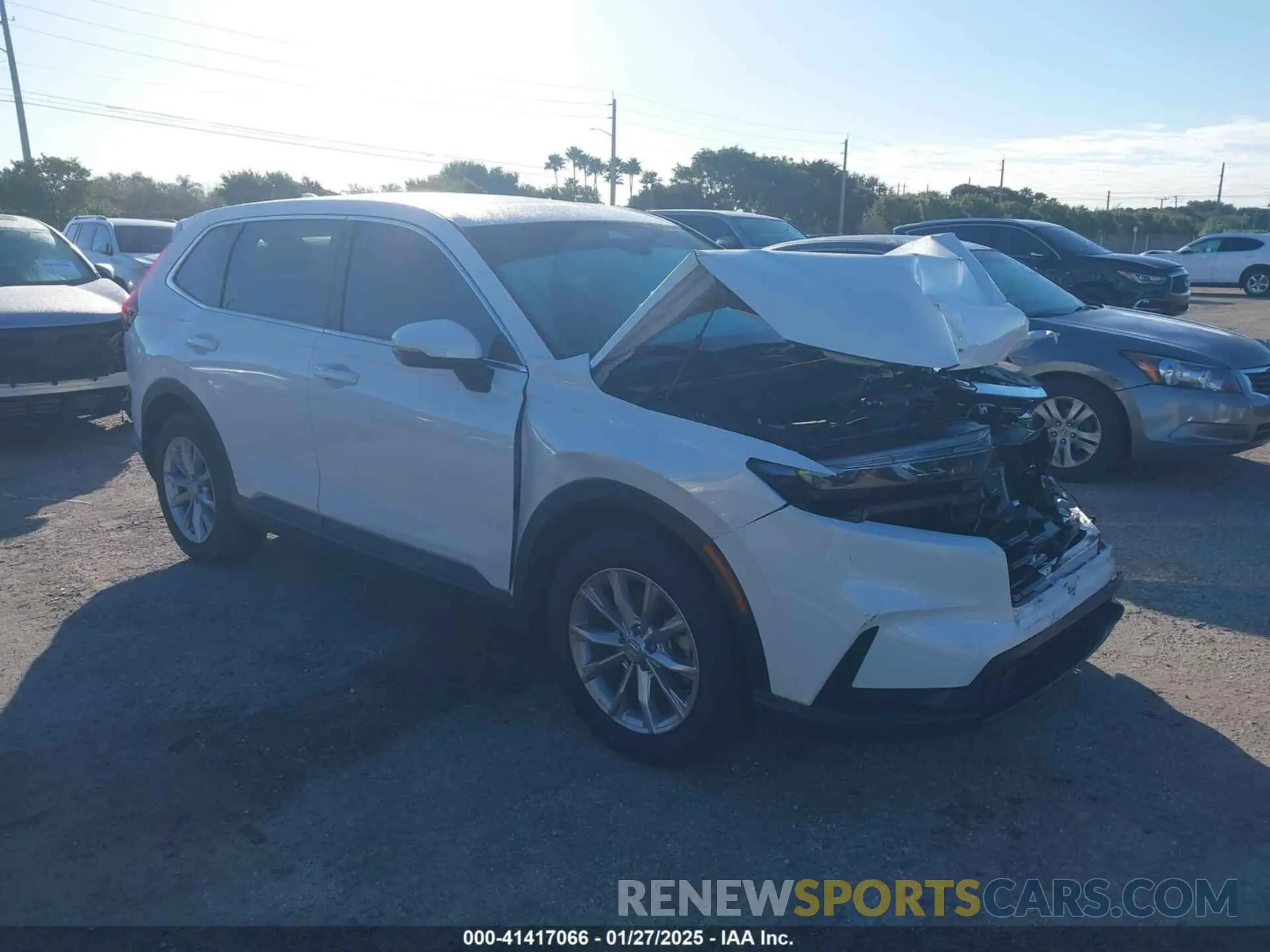 1 fotografías del automóvil dañado 2HKRS4H42RH481790 HONDA CR-V 2024