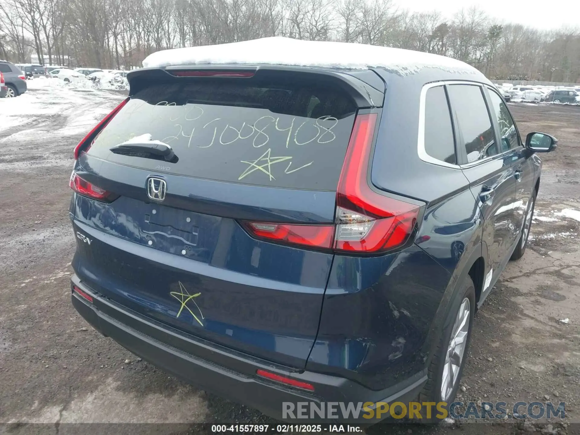 4 fotografías del automóvil dañado 2HKRS4H43RH449494 HONDA CR-V 2024
