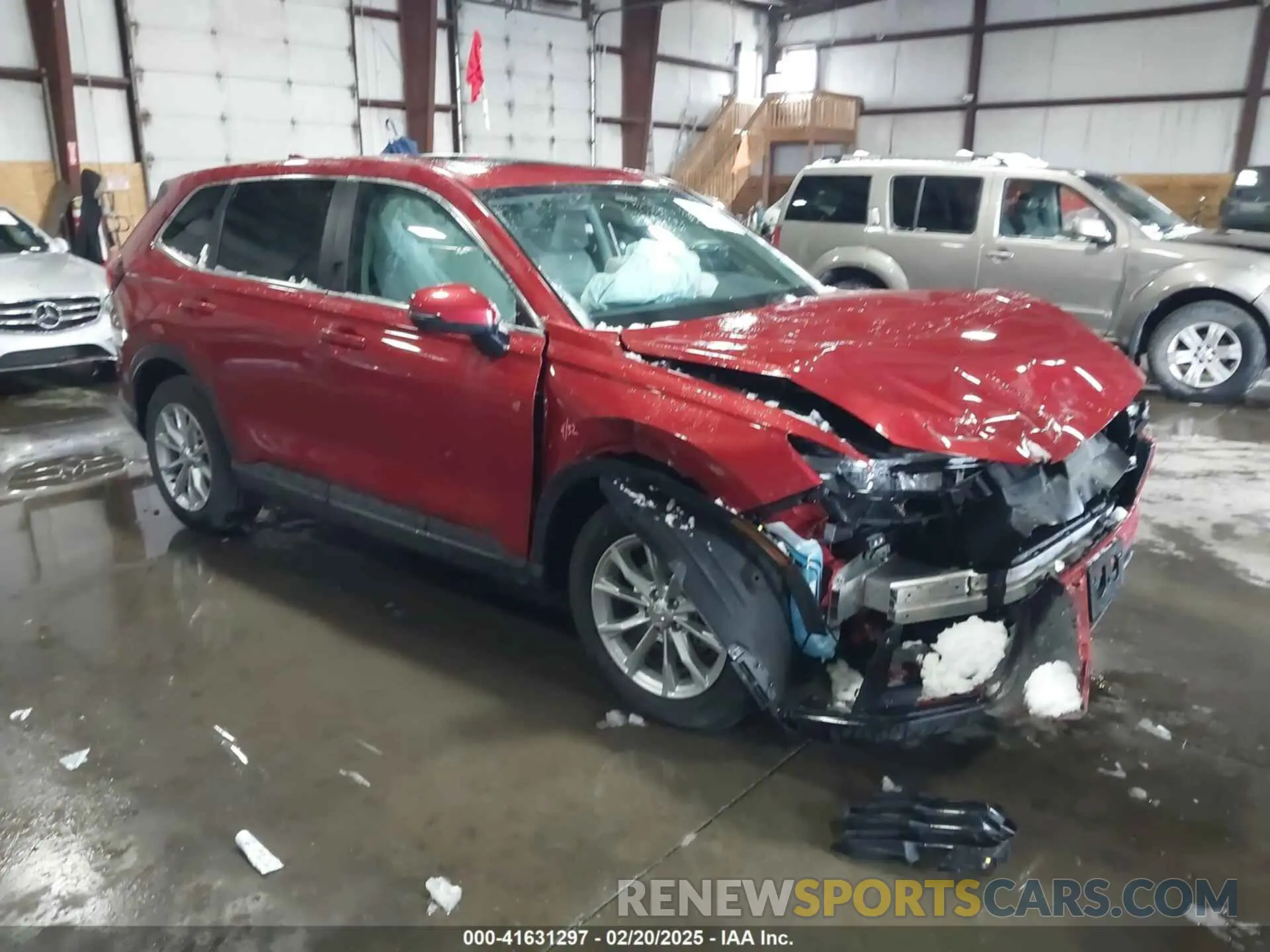 1 fotografías del automóvil dañado 2HKRS4H44RH413930 HONDA CR-V 2024