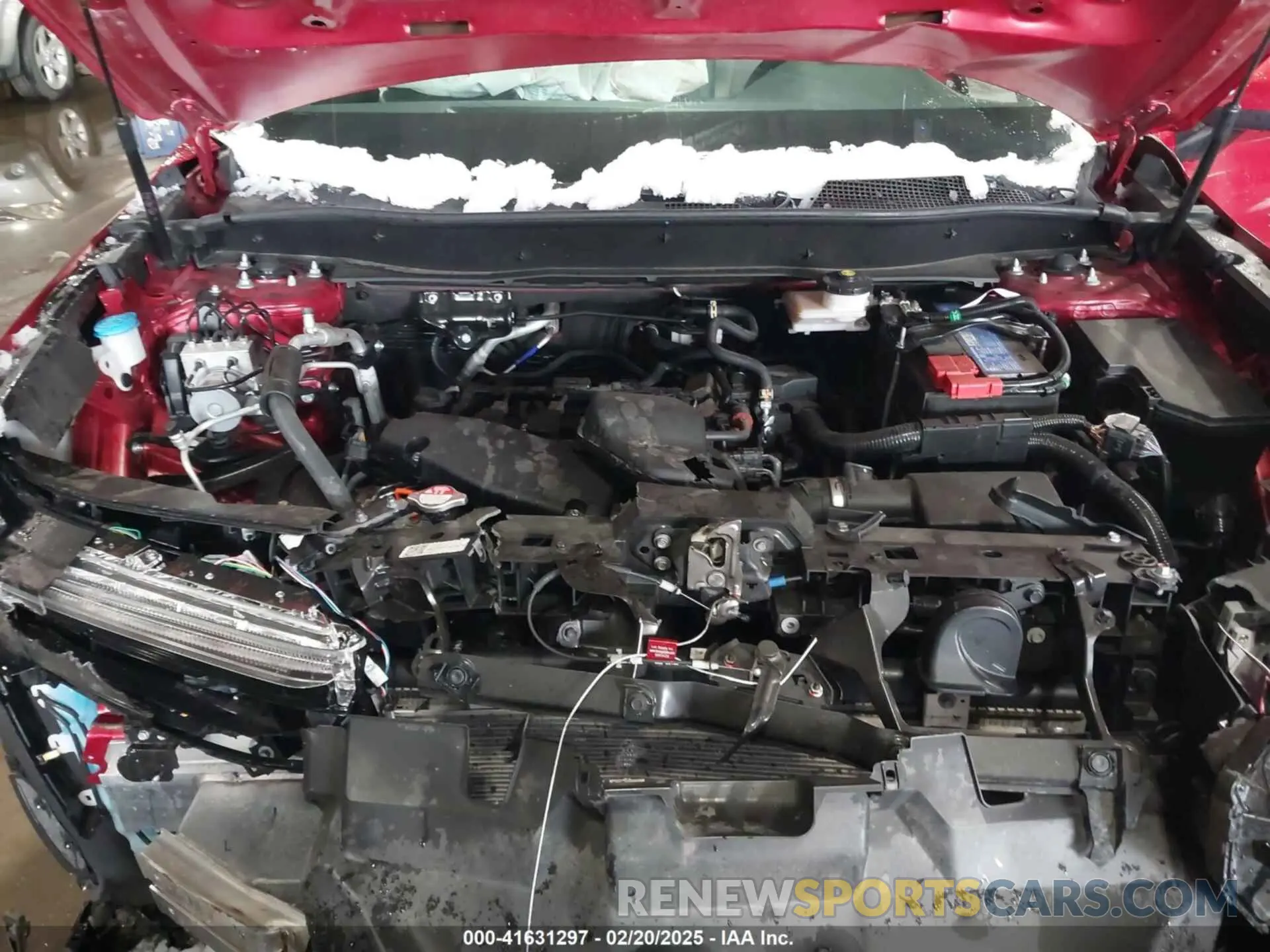 10 fotografías del automóvil dañado 2HKRS4H44RH413930 HONDA CR-V 2024