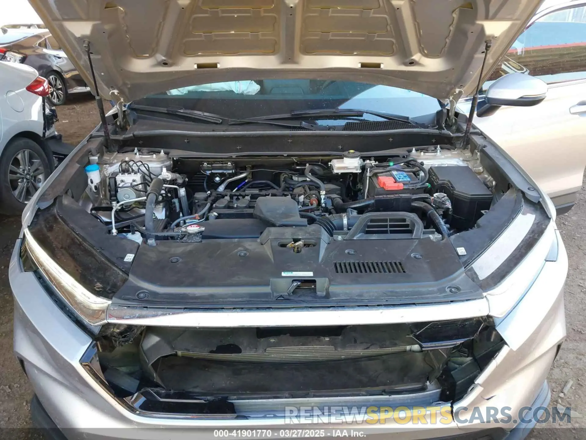 10 fotografías del automóvil dañado 2HKRS4H47RH416725 HONDA CR-V 2024
