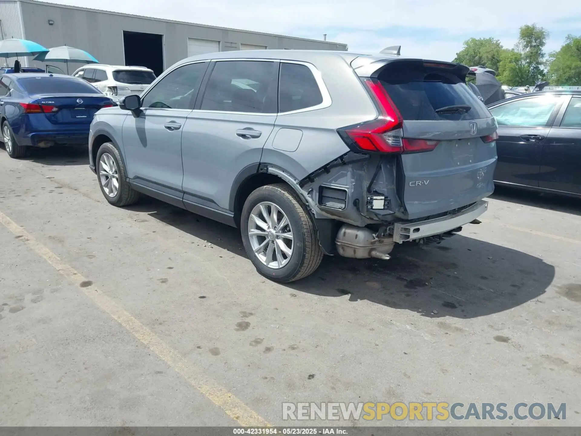 3 fotografías del automóvil dañado 2HKRS4H71RH416844 HONDA CR-V 2024