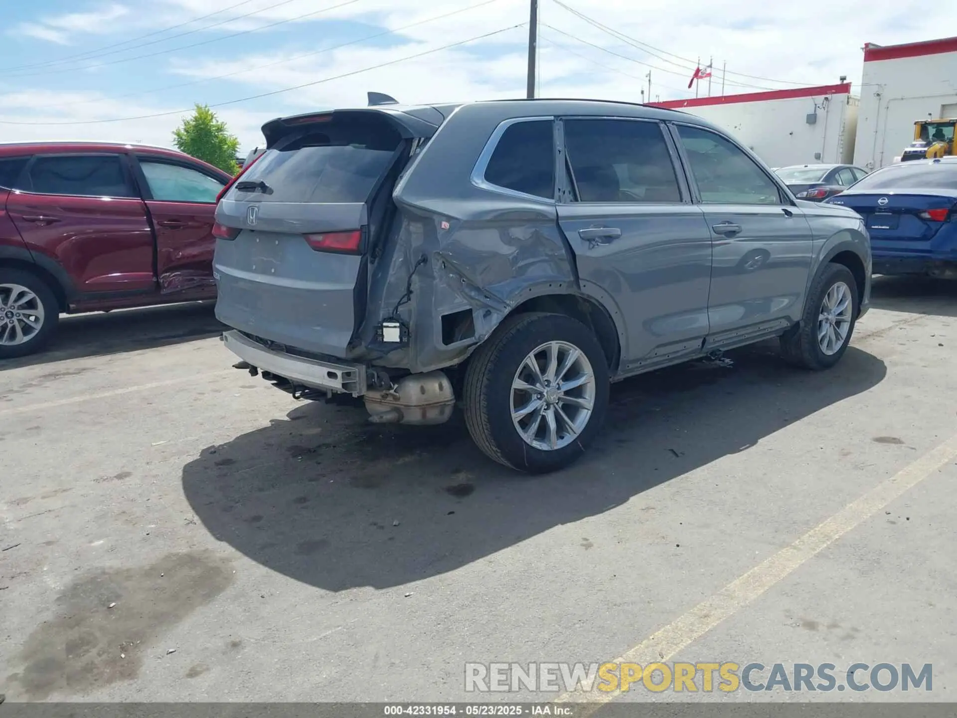 4 fotografías del automóvil dañado 2HKRS4H71RH416844 HONDA CR-V 2024