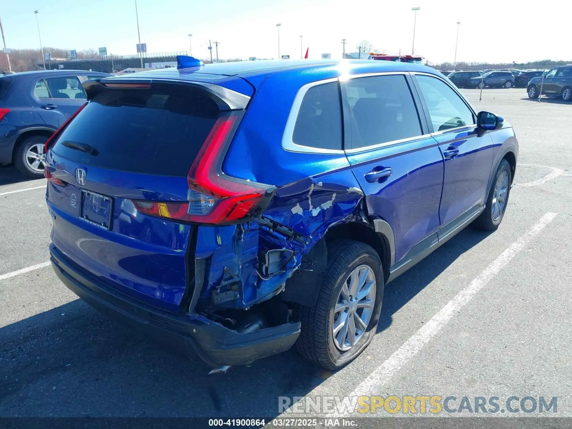 6 fotografías del automóvil dañado 2HKRS4H71RH452825 HONDA CR-V 2024