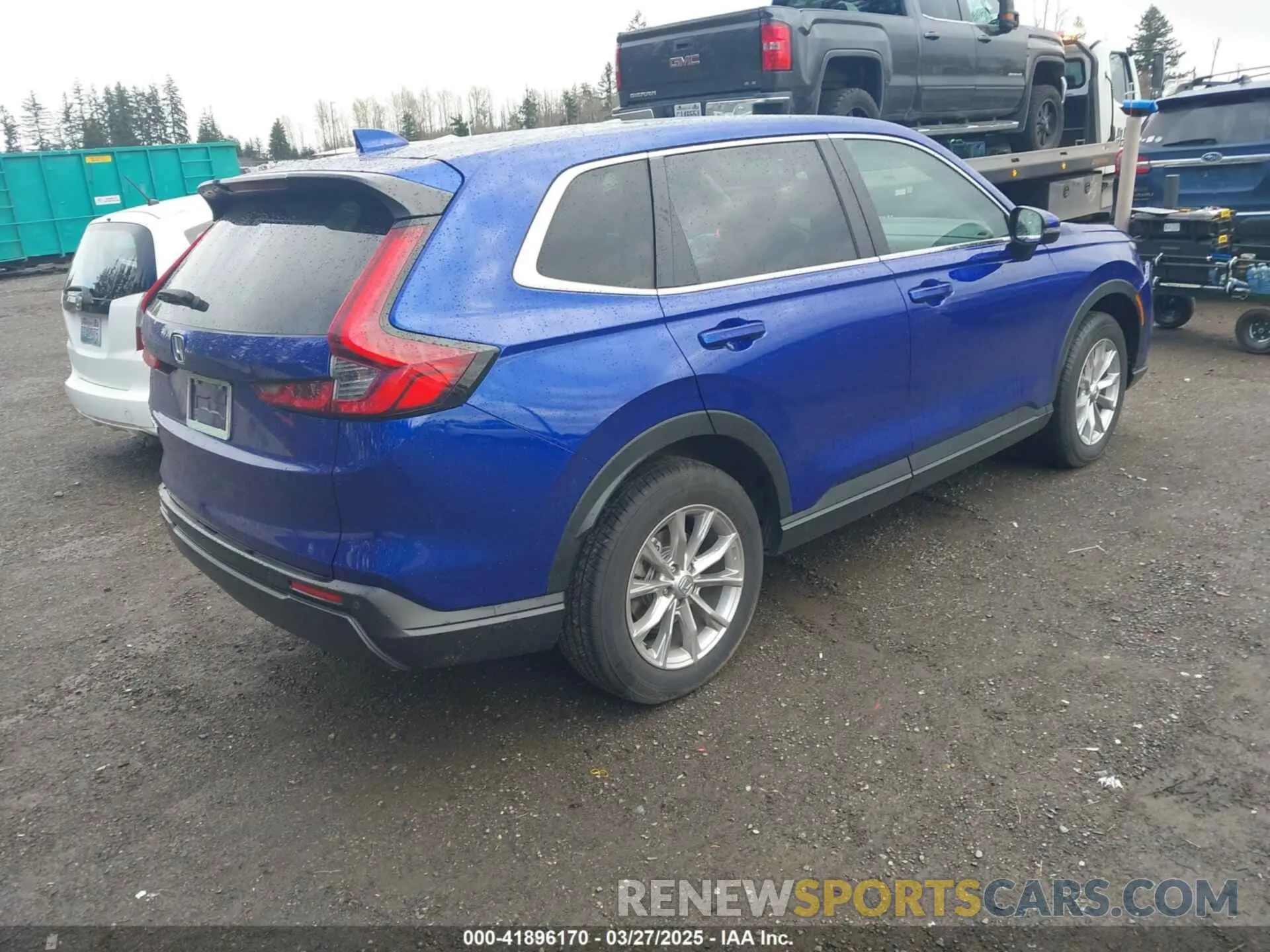4 fotografías del automóvil dañado 2HKRS4H74RH485270 HONDA CR-V 2024