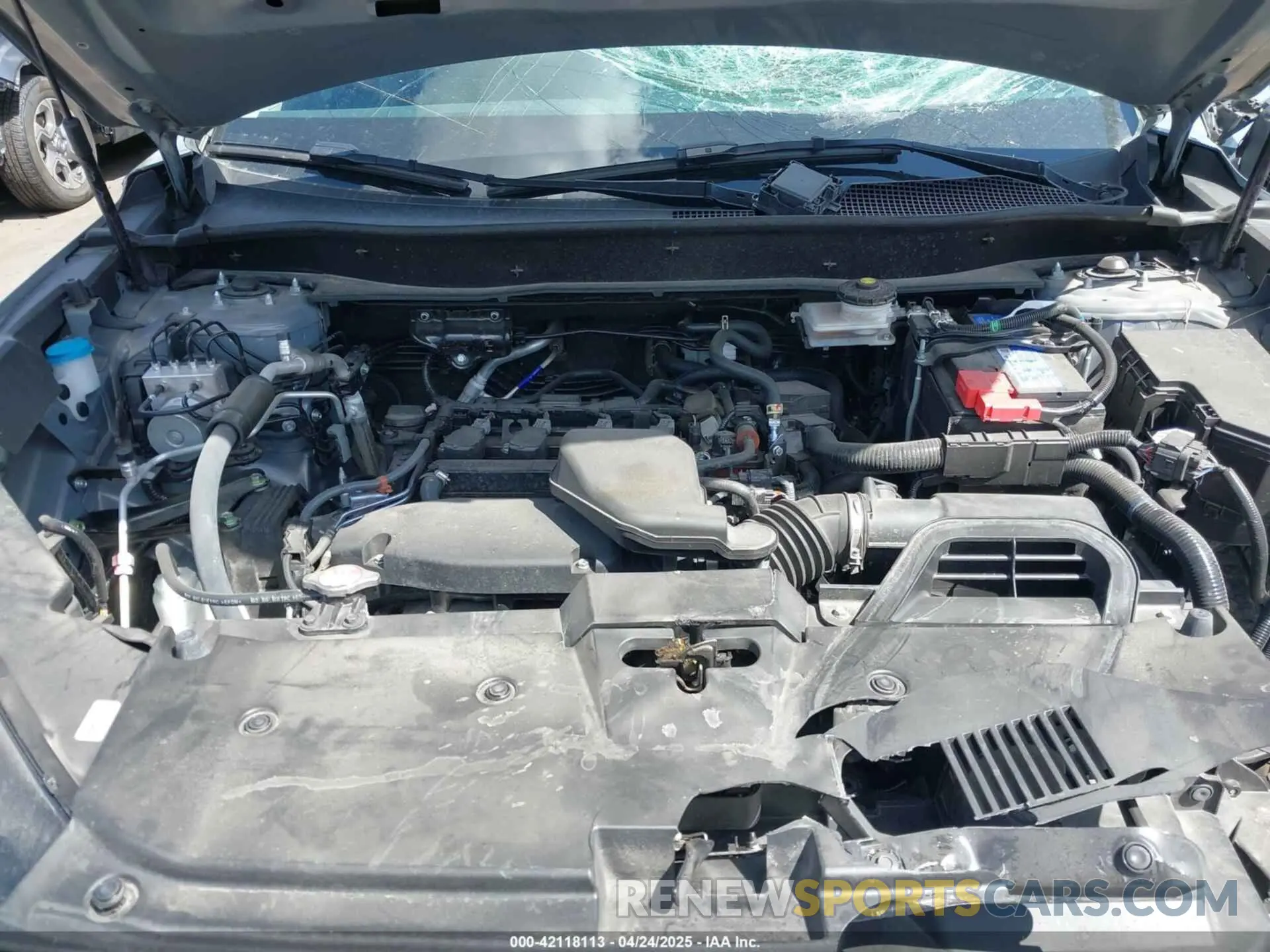 10 fotografías del automóvil dañado 2HKRS4H75RH427443 HONDA CR-V 2024