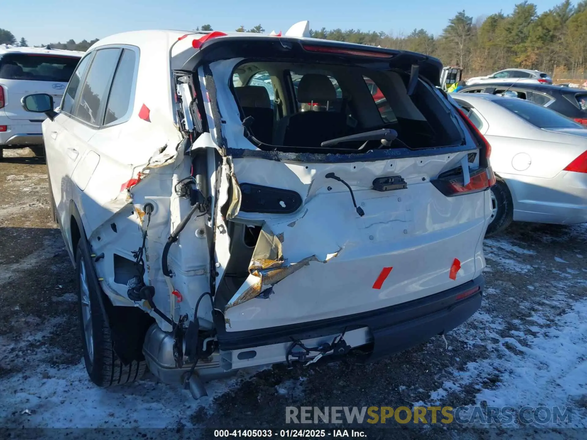 6 fotografías del automóvil dañado 2HKRS4H78RH421233 HONDA CR-V 2024