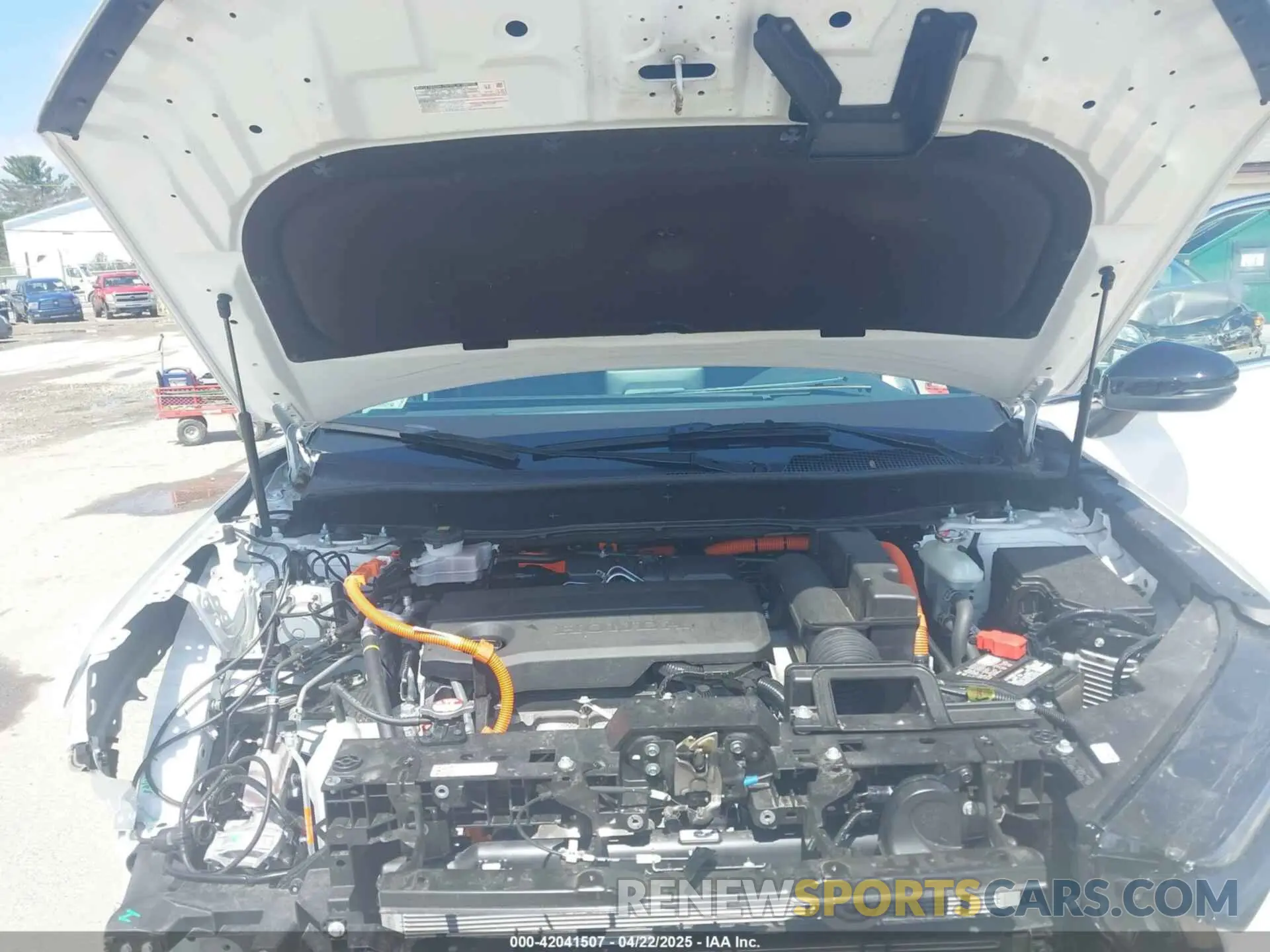 10 fotografías del automóvil dañado 2HKRS6H54RH813443 HONDA CR-V 2024