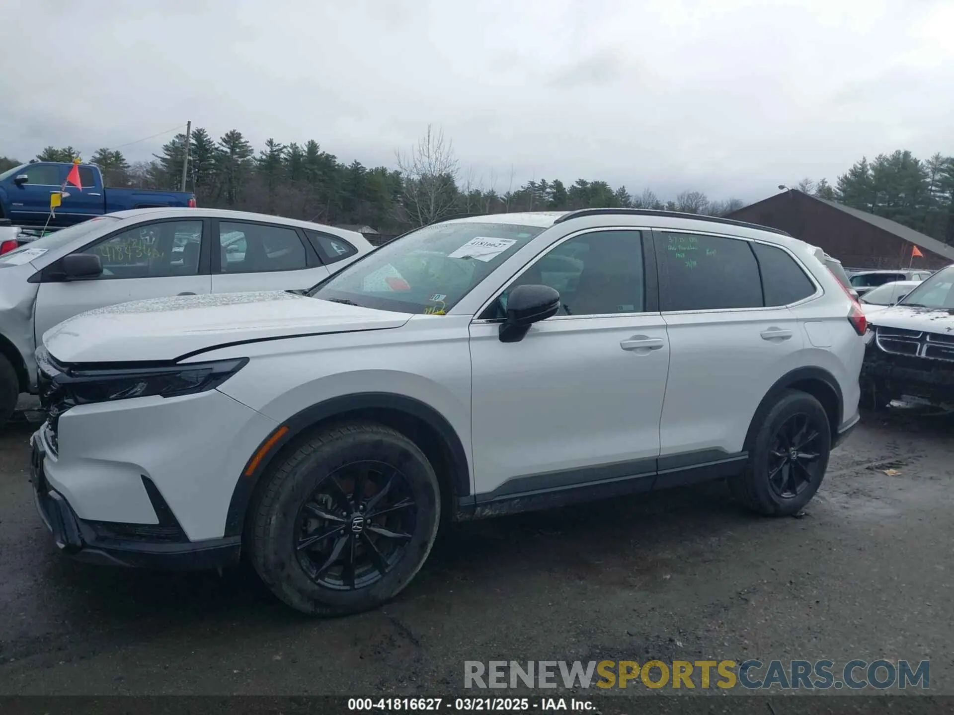 14 fotografías del automóvil dañado 2HKRS6H56RH803903 HONDA CR-V 2024