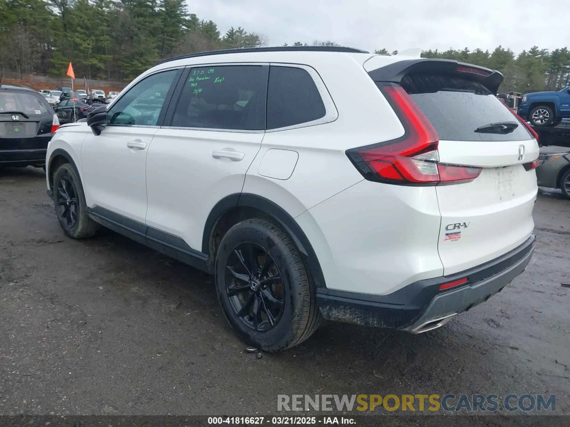 3 fotografías del automóvil dañado 2HKRS6H56RH803903 HONDA CR-V 2024